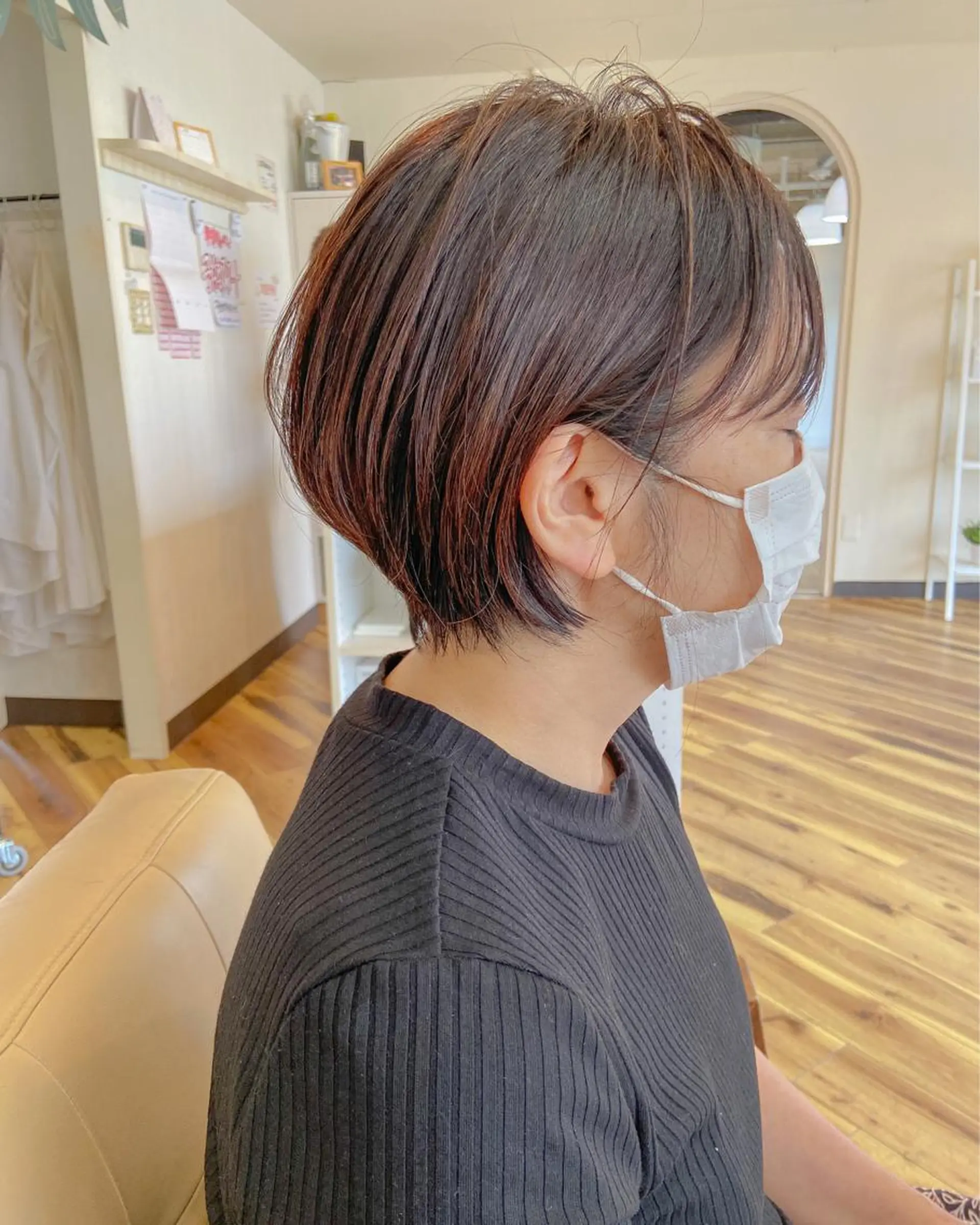 ショート 岐阜茜部/髪質改善 平田ヒデカズのヘアスタイル