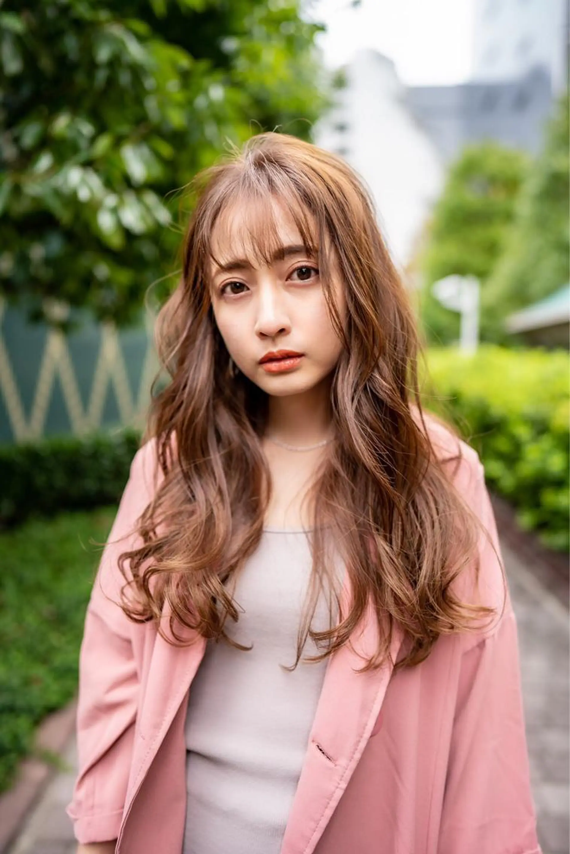 ミディアム 韓国ヘア 店長NEGIのヘアスタイル