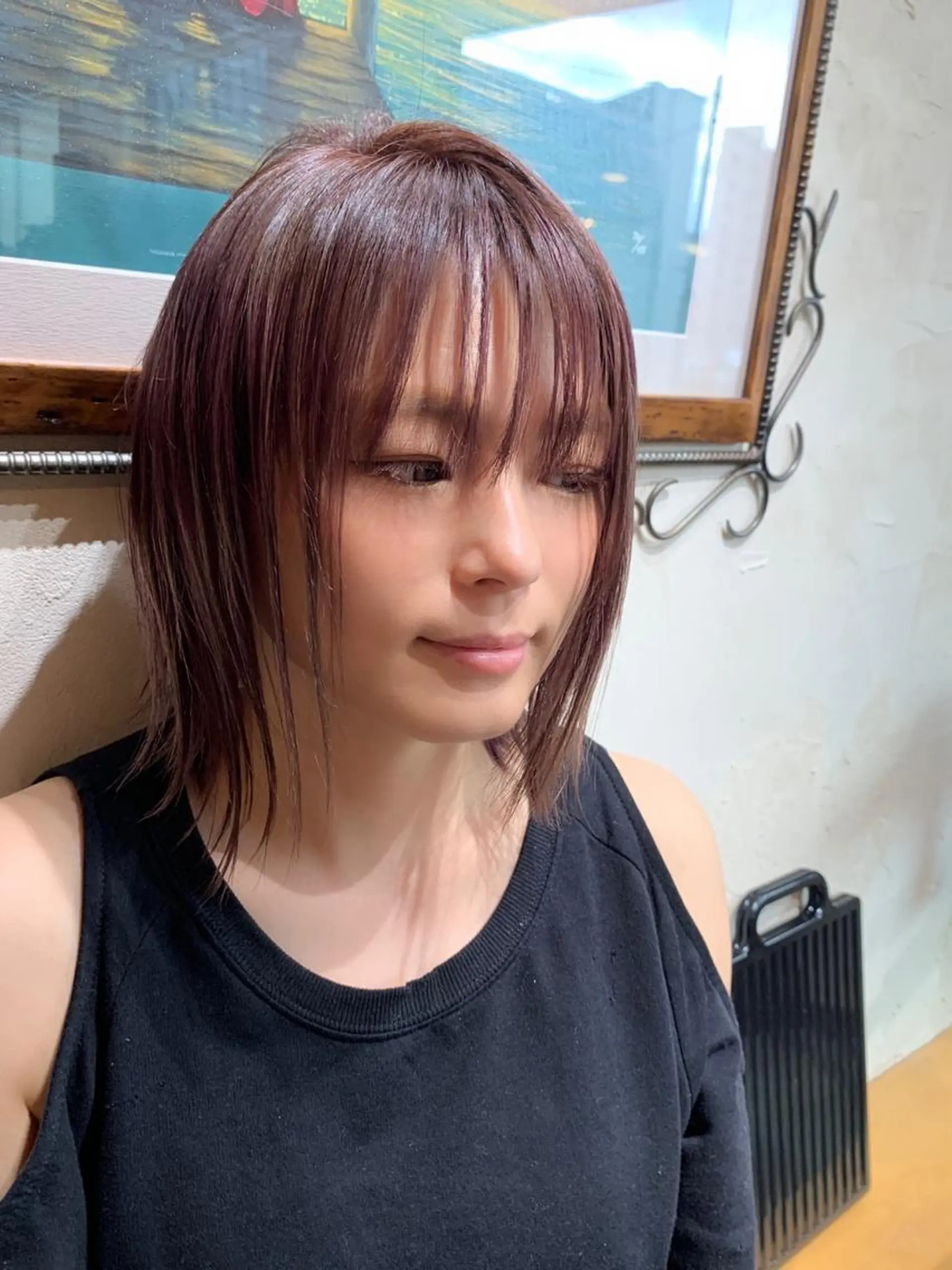 ミディアム モーニングスター リリーのヘアスタイル