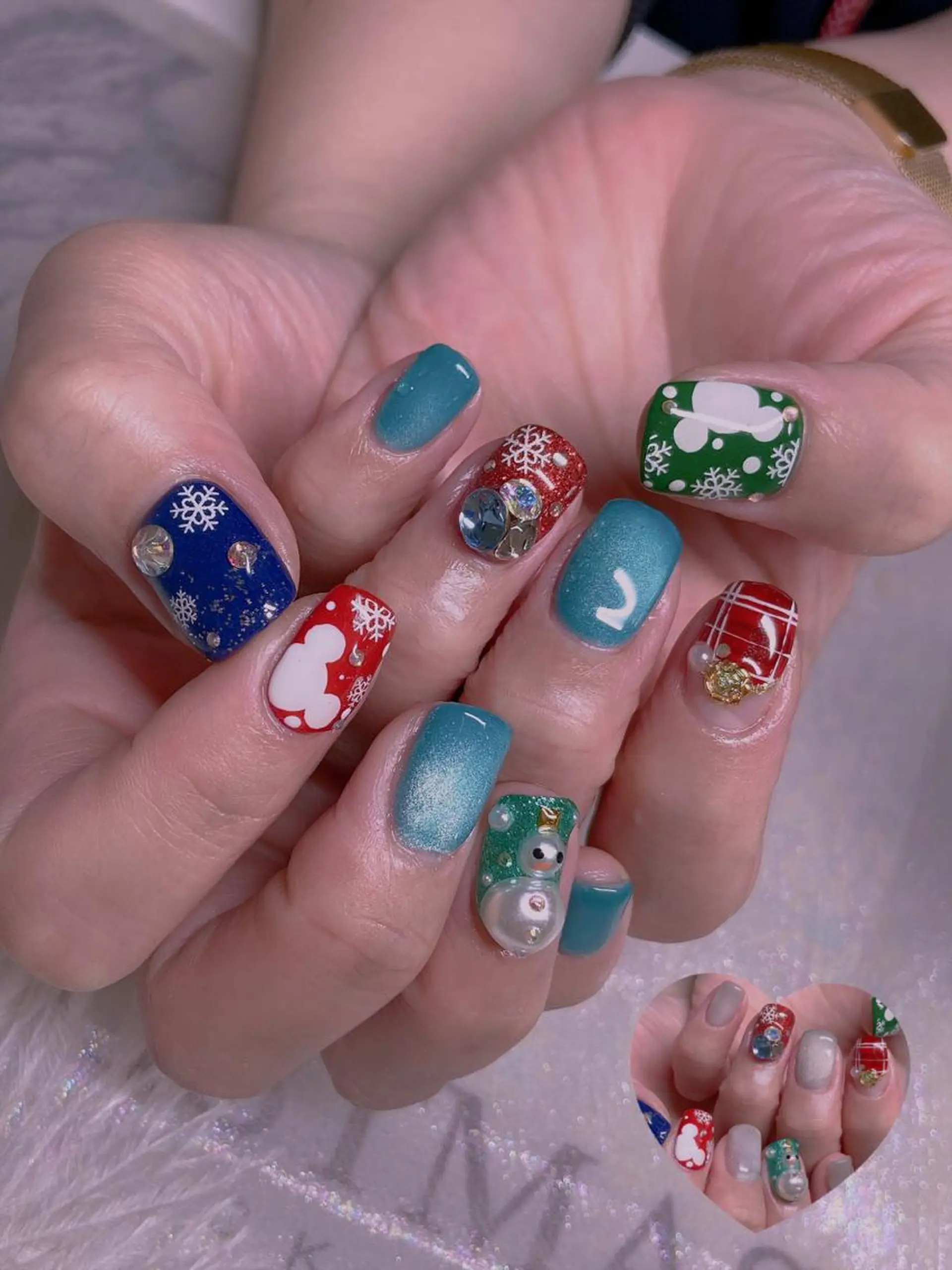 ネイル ジェルネイル 長さだし専門店 M2　rikaのネイルデザイン