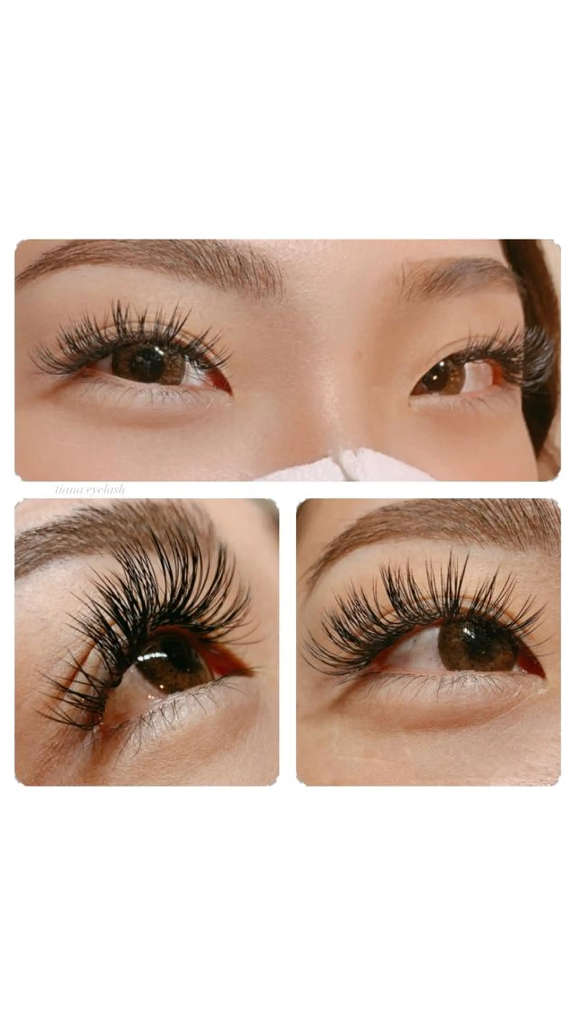 マツエク・マツパ バインドロック ♡tiana juna˖ ࣪⊹のマツエク・マツパデザイン