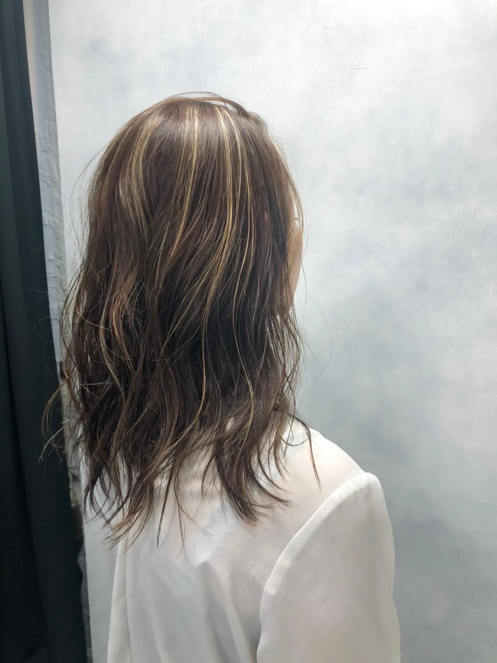 セミロング カラー welring hair salonのヘアスタイル