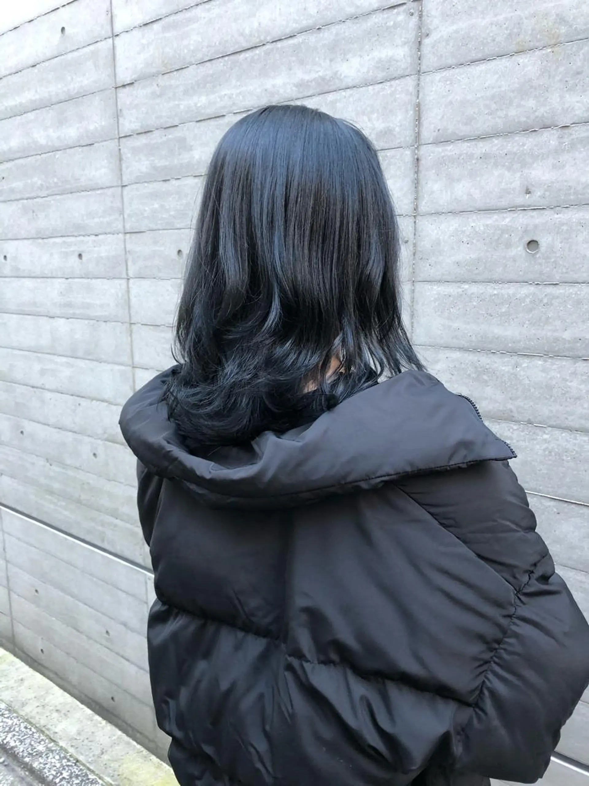 ミディアム ✨色持ちの良い艶 カラー✨蟹江真世のヘアスタイル