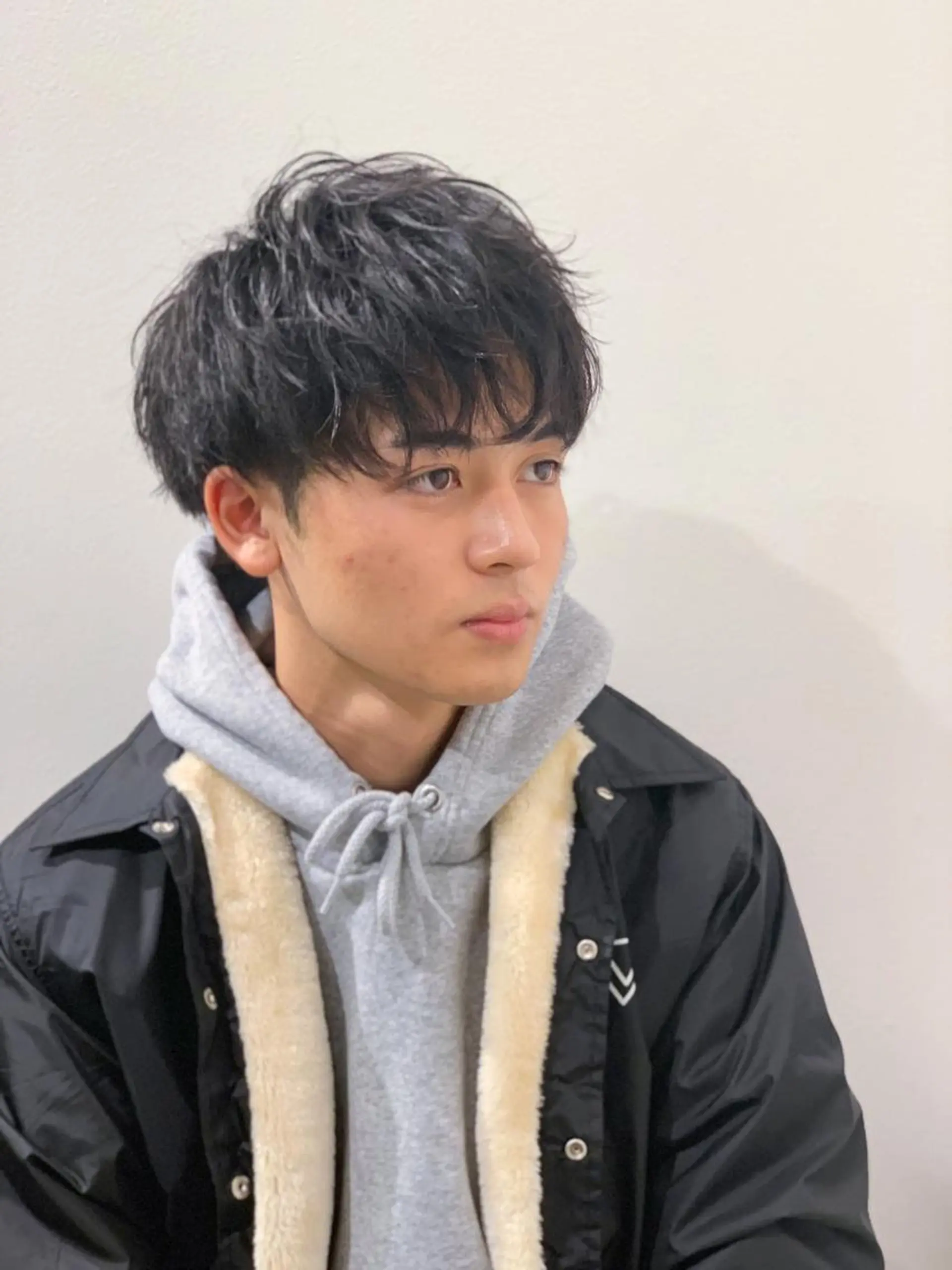 ショート パーマ メンズ ✨ハイライトの達人 ボブ/ショート/雪下のヘアスタイル