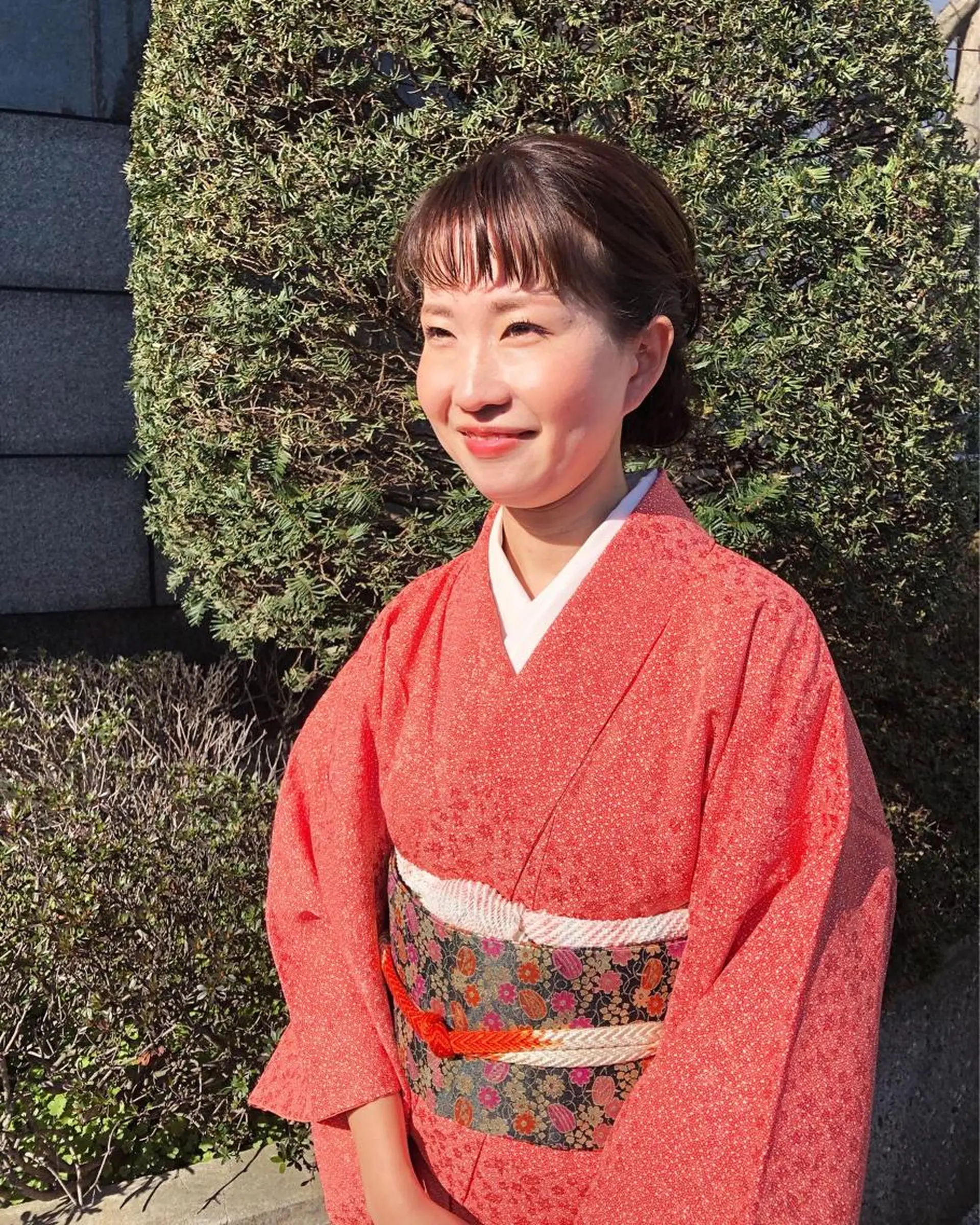 ミディアム ヘアアレンジ ハーフアップ 卒業式のヘアスタイル クリスマス stylist 🎀 kanaのその他イメージ