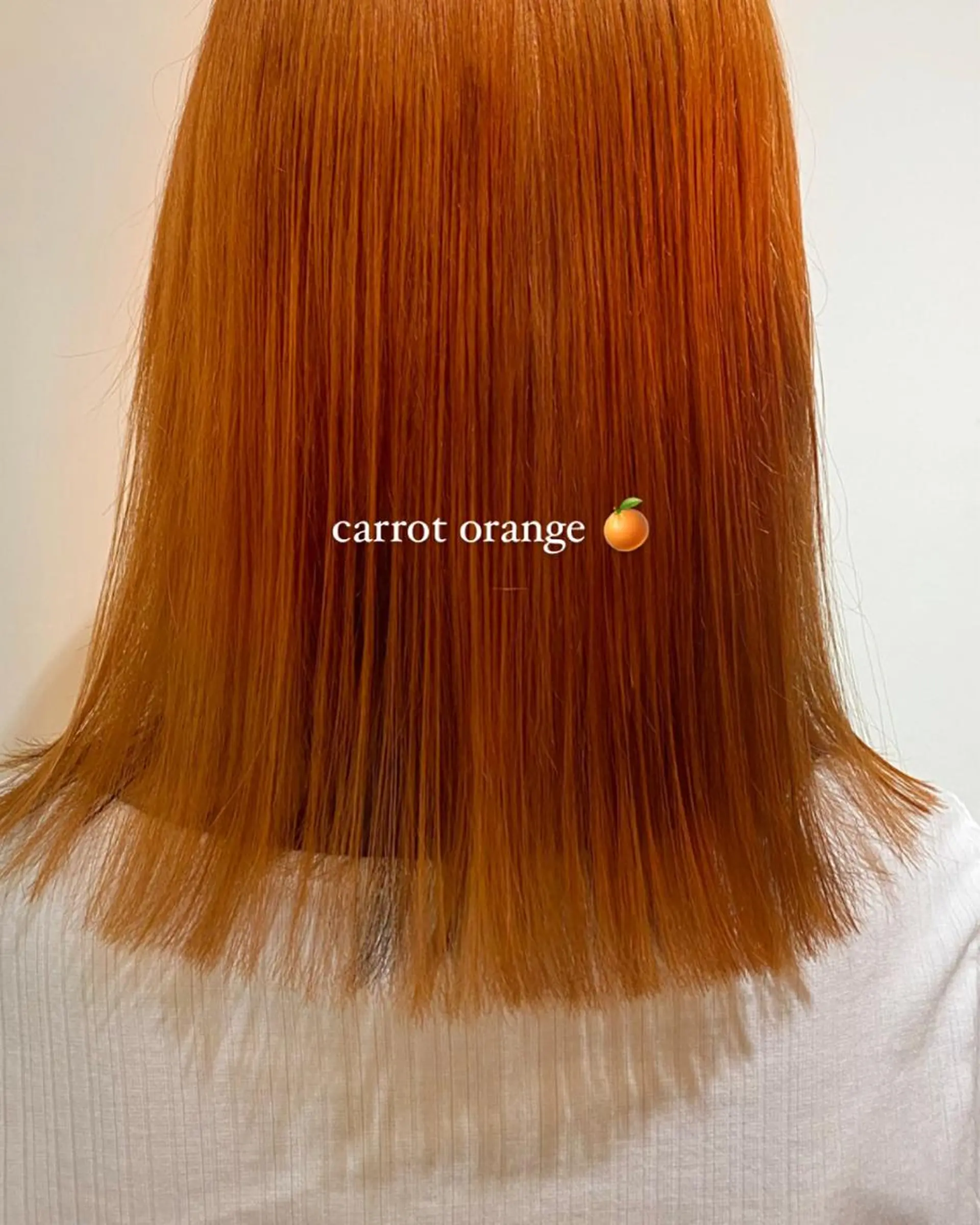 カラー ハイトーンカラー オレンジ 高発色ブリーチ/ ハイレイヤー🪽aiのヘアスタイル