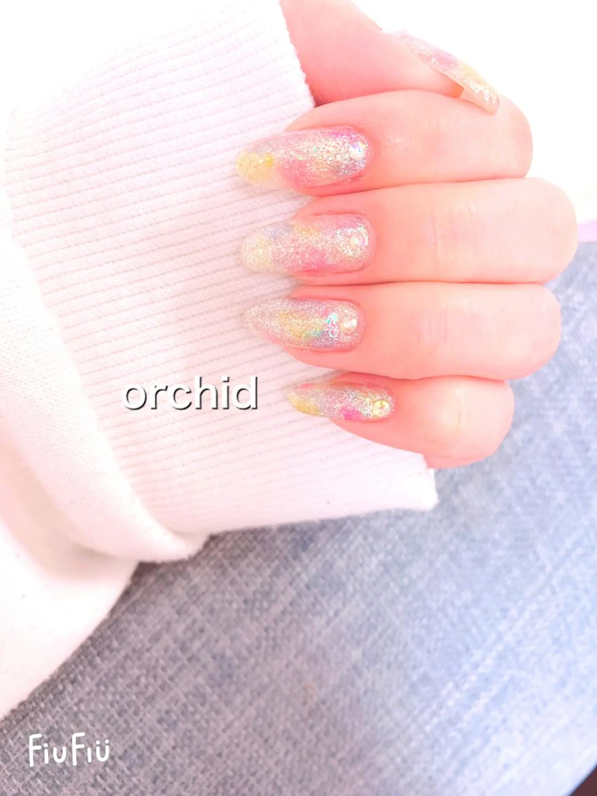 ネイル orchid ♡オーキッドのネイルデザイン
