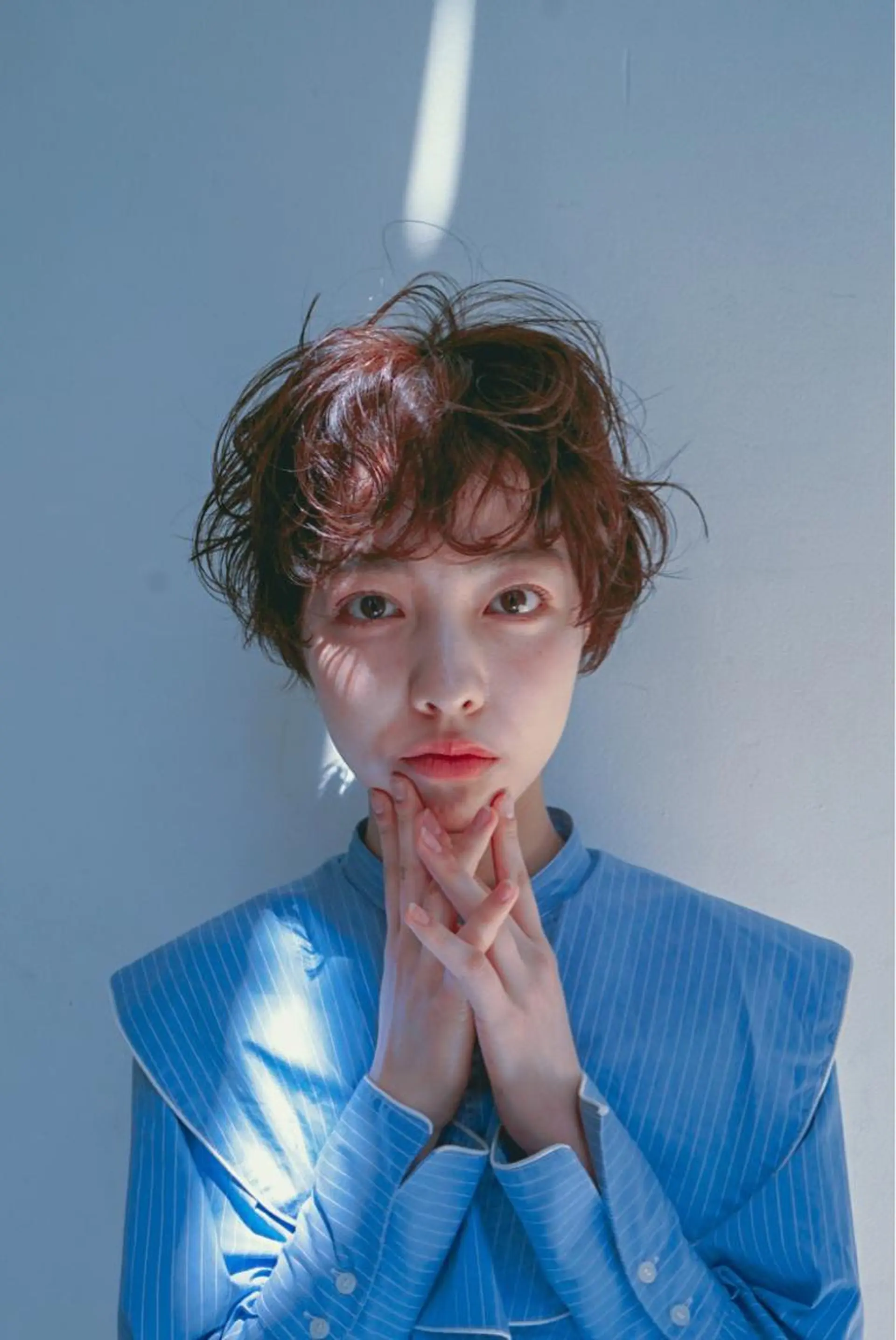 ショート カラー ブラウンカラー LOREN/ miuのヘアスタイル