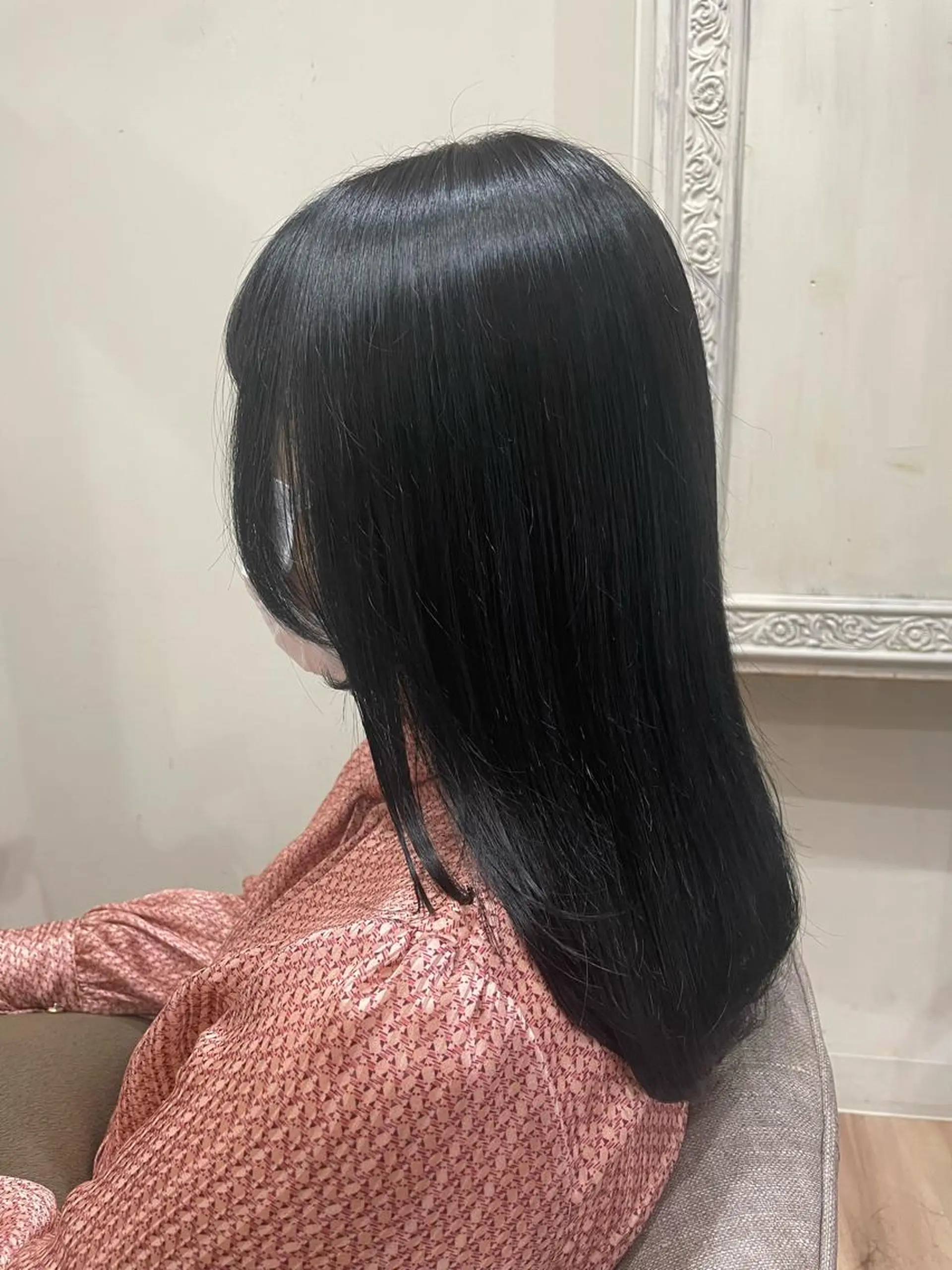 セミロング ら んのヘアスタイル