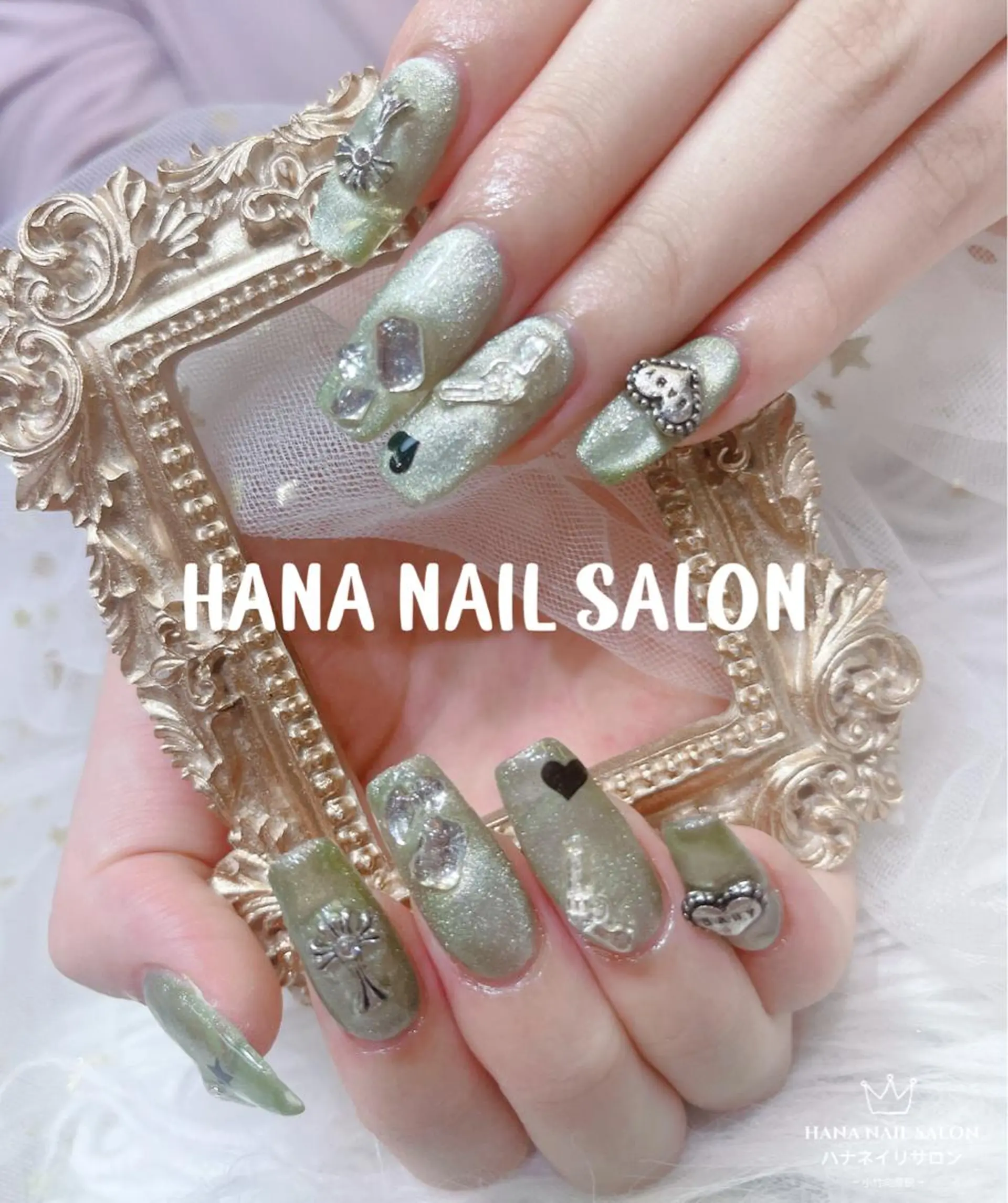 ネイル ハンドネイル HANA ART NAIL SALONのネイルデザイン