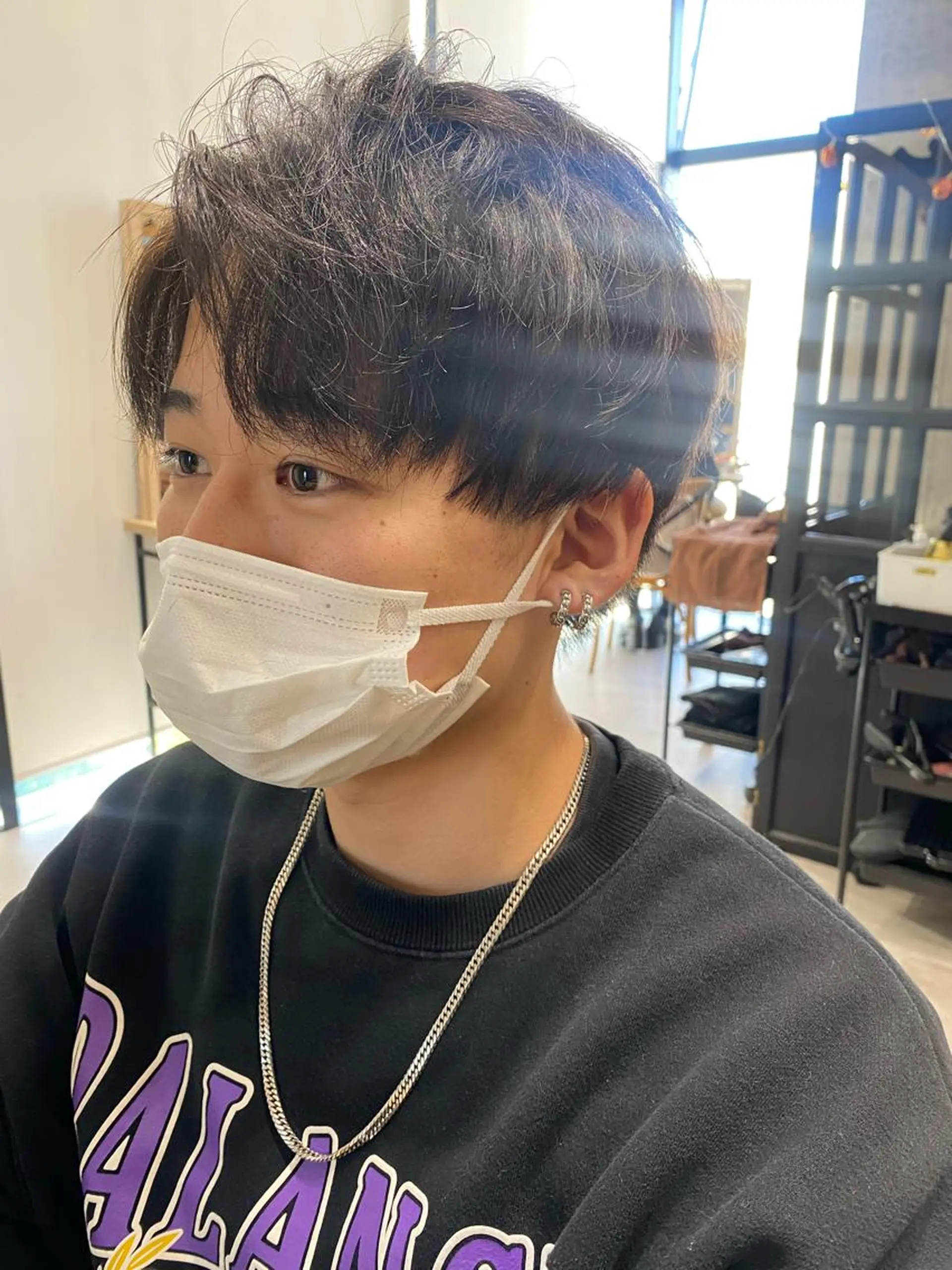 ミディアム メンズ カット ヘアカラー トリートメント 似合う髪型が 分からない方へのヘアスタイル