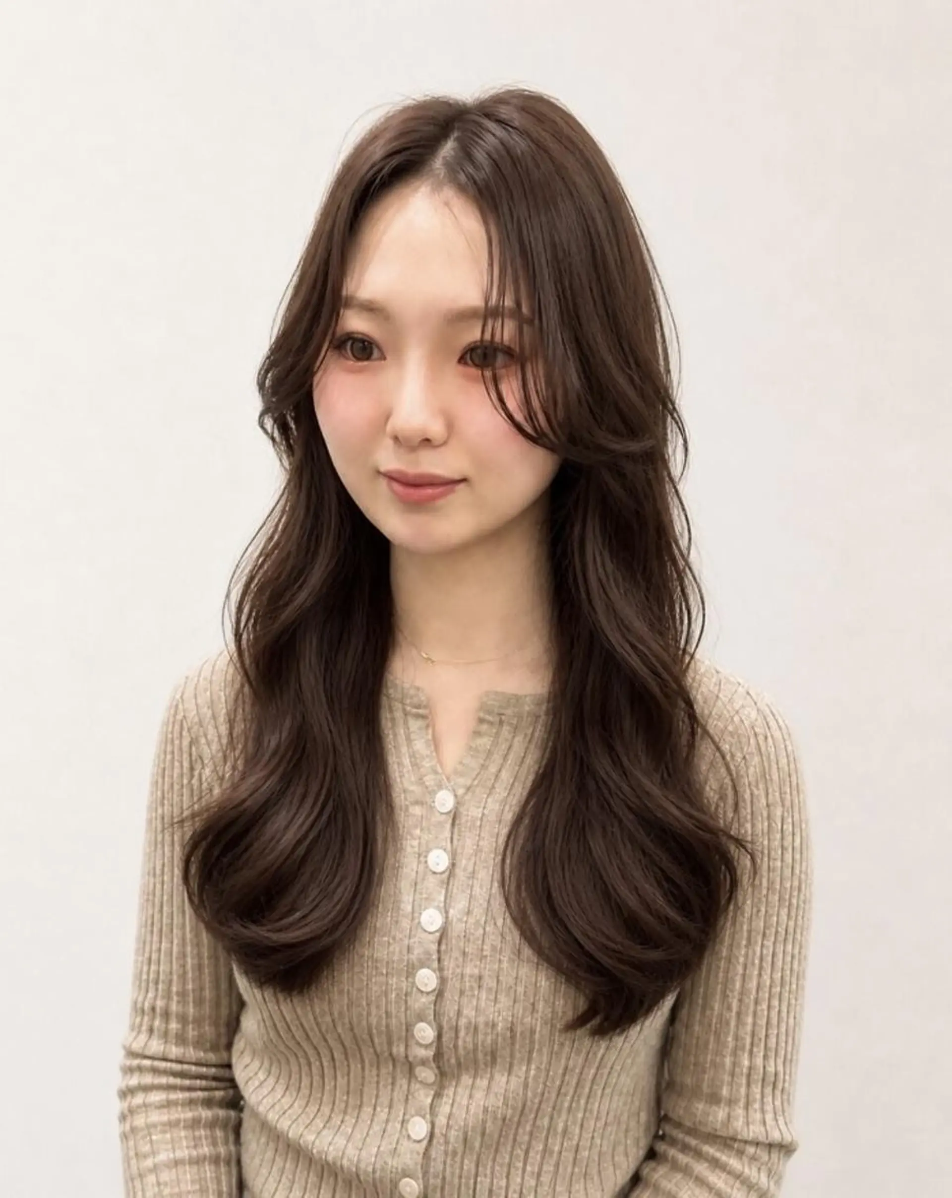 ロング カラー カット ヘアカラー トリートメント 中韓🇨🇳🇰🇷 トレンド&髪質改善のヘアスタイル