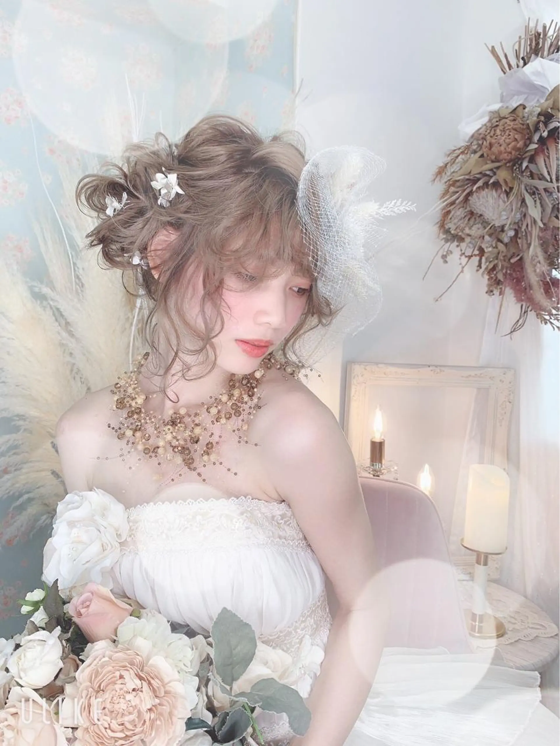 ロング ヘアアレンジ Achieve 三ノ宮のヘアスタイル