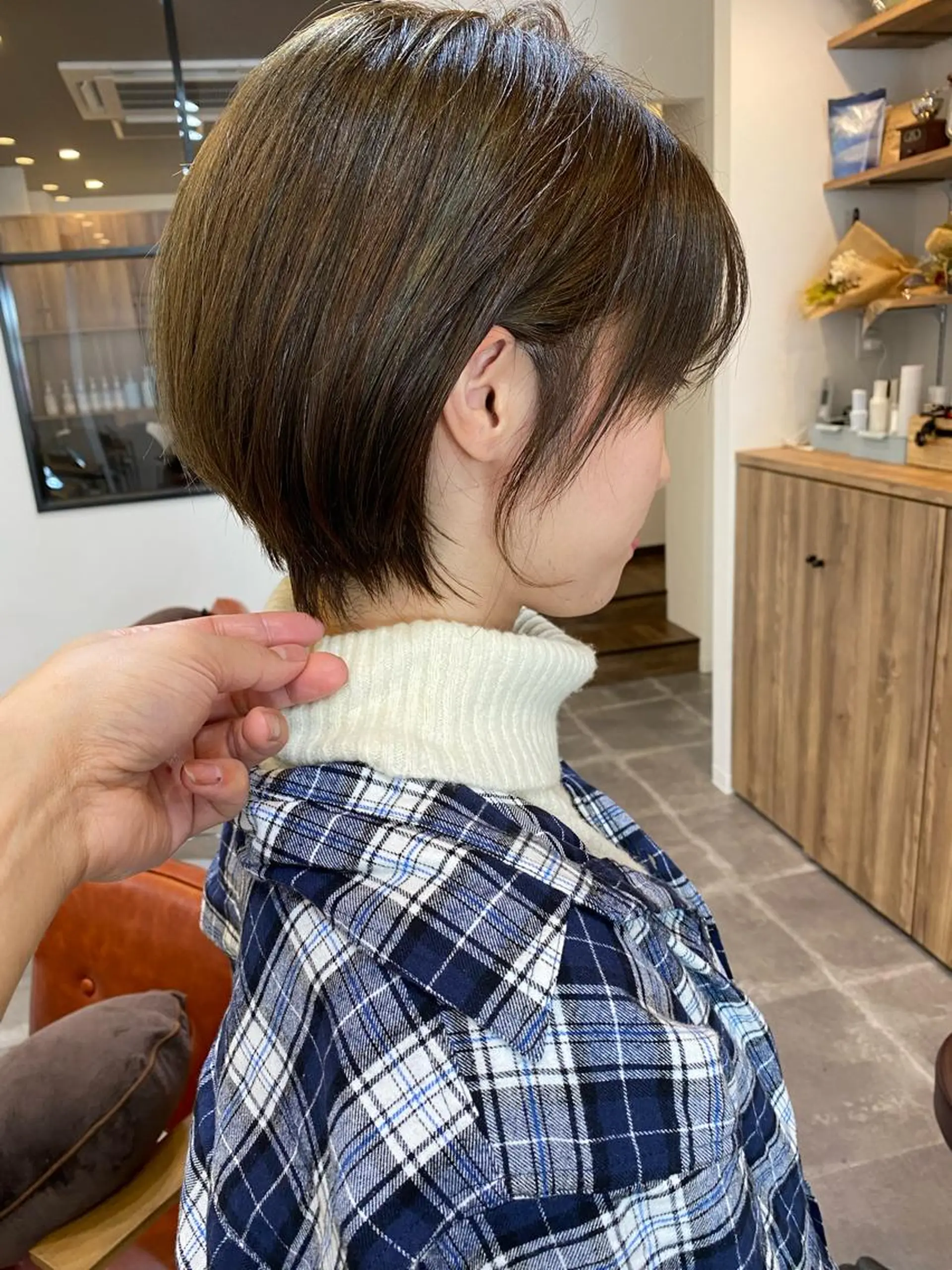 ショート カラー カット ショート、ボブ シマダマサトのヘアスタイル