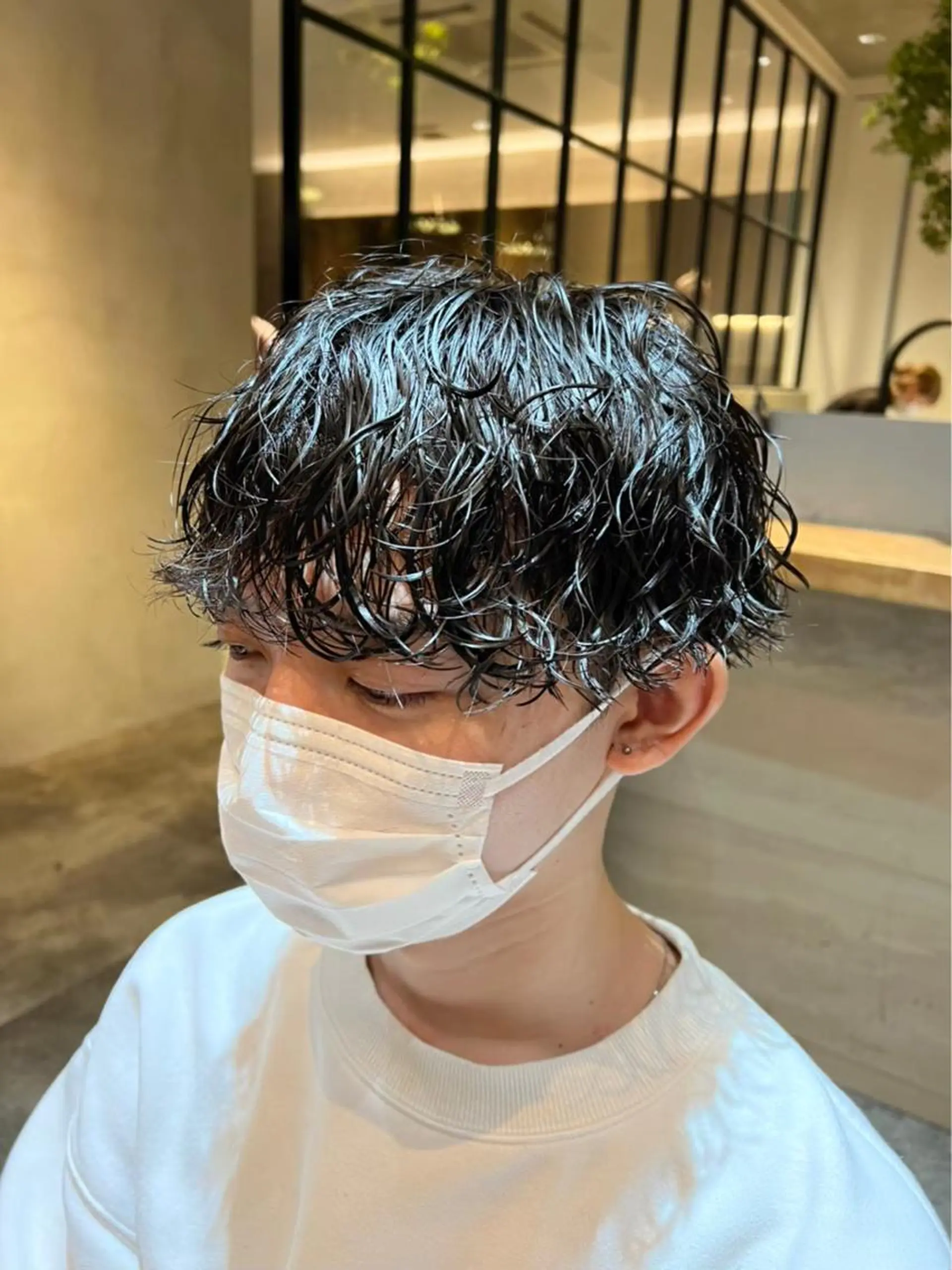 ショート パーマ メンズ 渋谷/メンズ特化/ 女子ウケ/FUKAのヘアスタイル