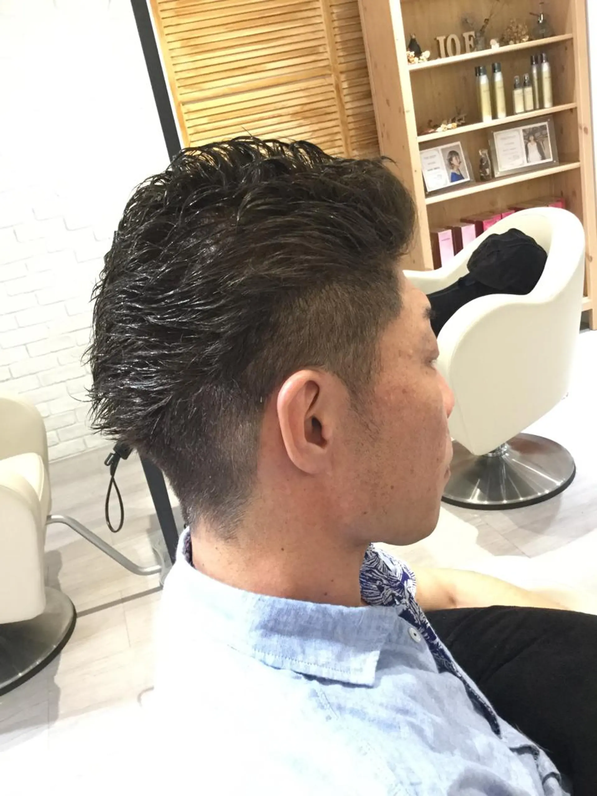 ショート カラー メンズ 金子 富士のヘアスタイル