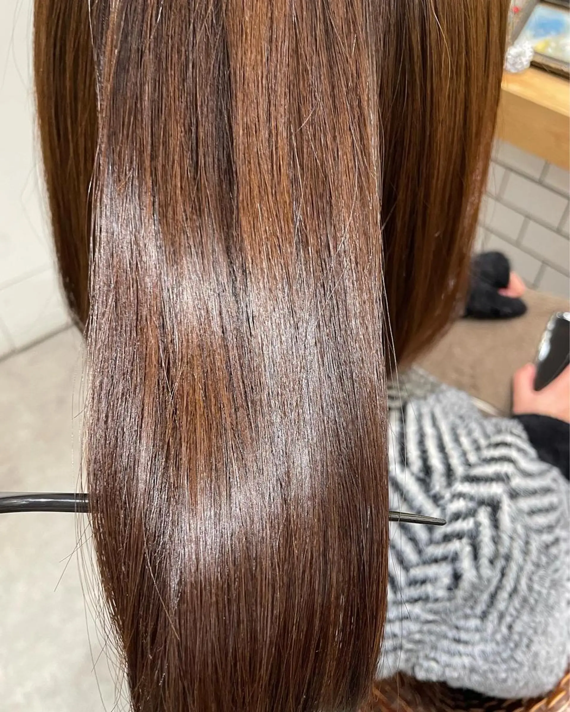 ミディアム トリートメント 透明感カラー/ カット🎀あつこ🎀のヘアスタイル