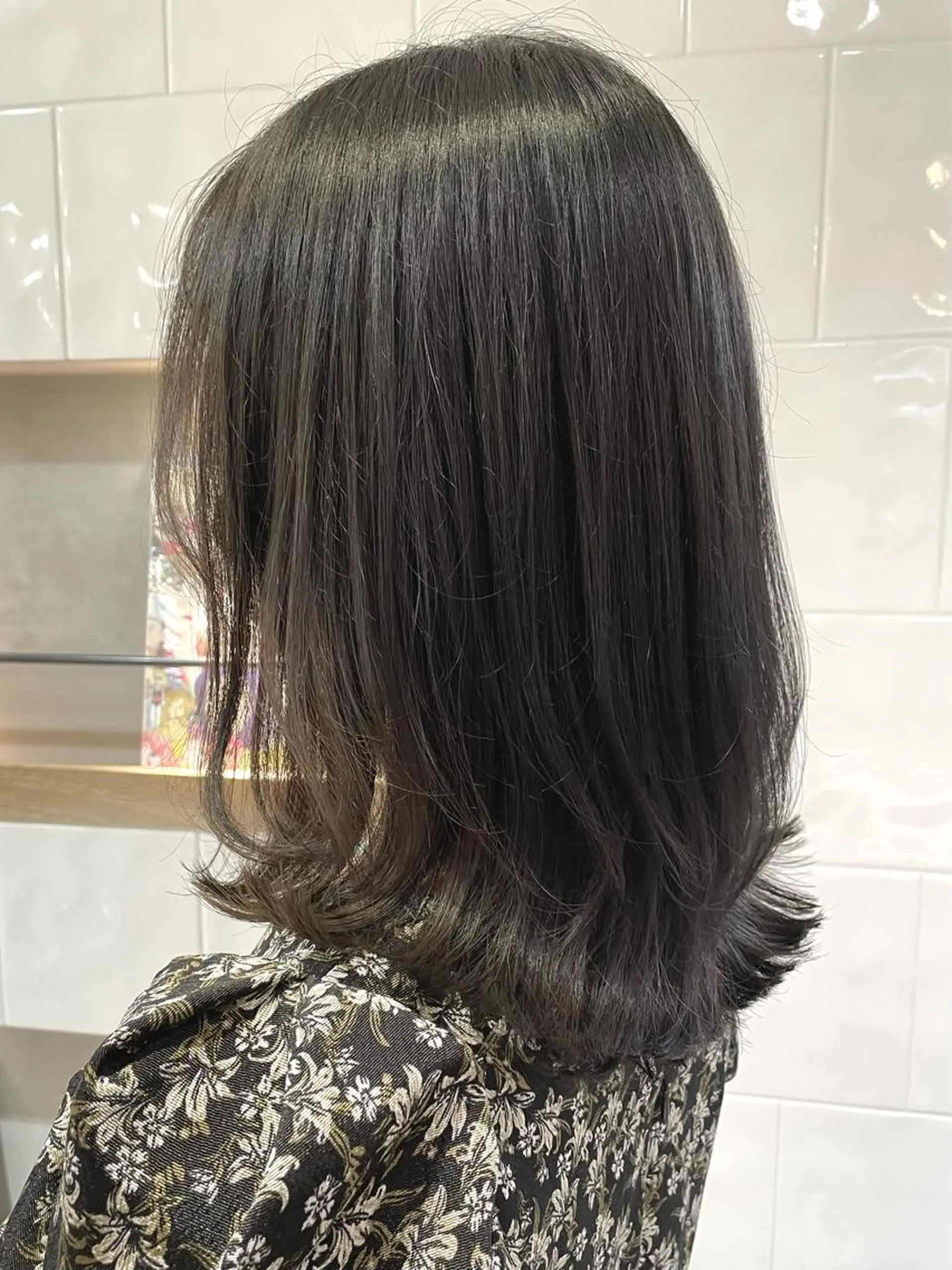 ミディアム カラー インナーカラー ボブ くびれヘア 卒業式受付中🌻 肥田亜沙美のその他イメージ