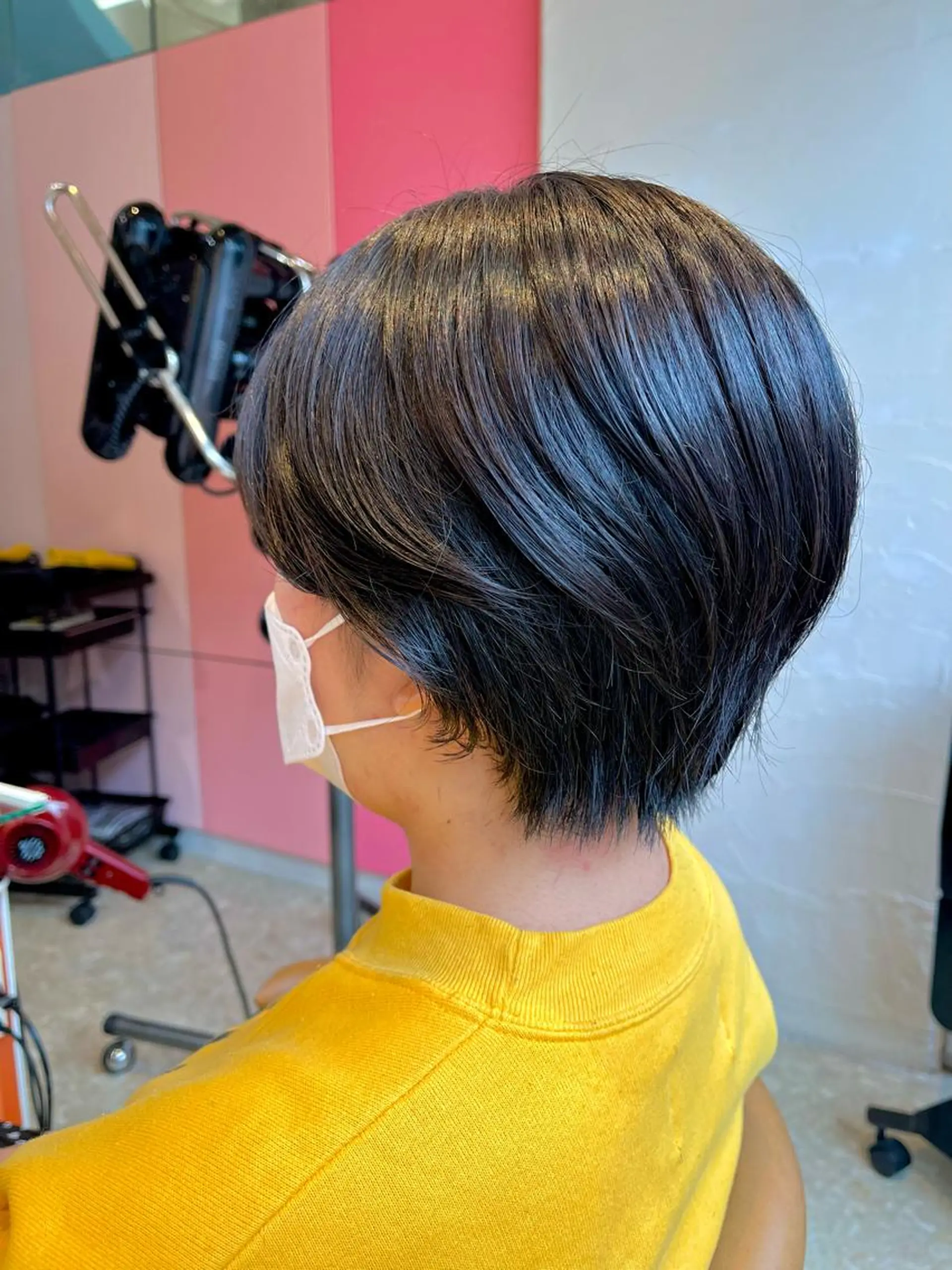 ショート カット うしだ かおるのヘアスタイル