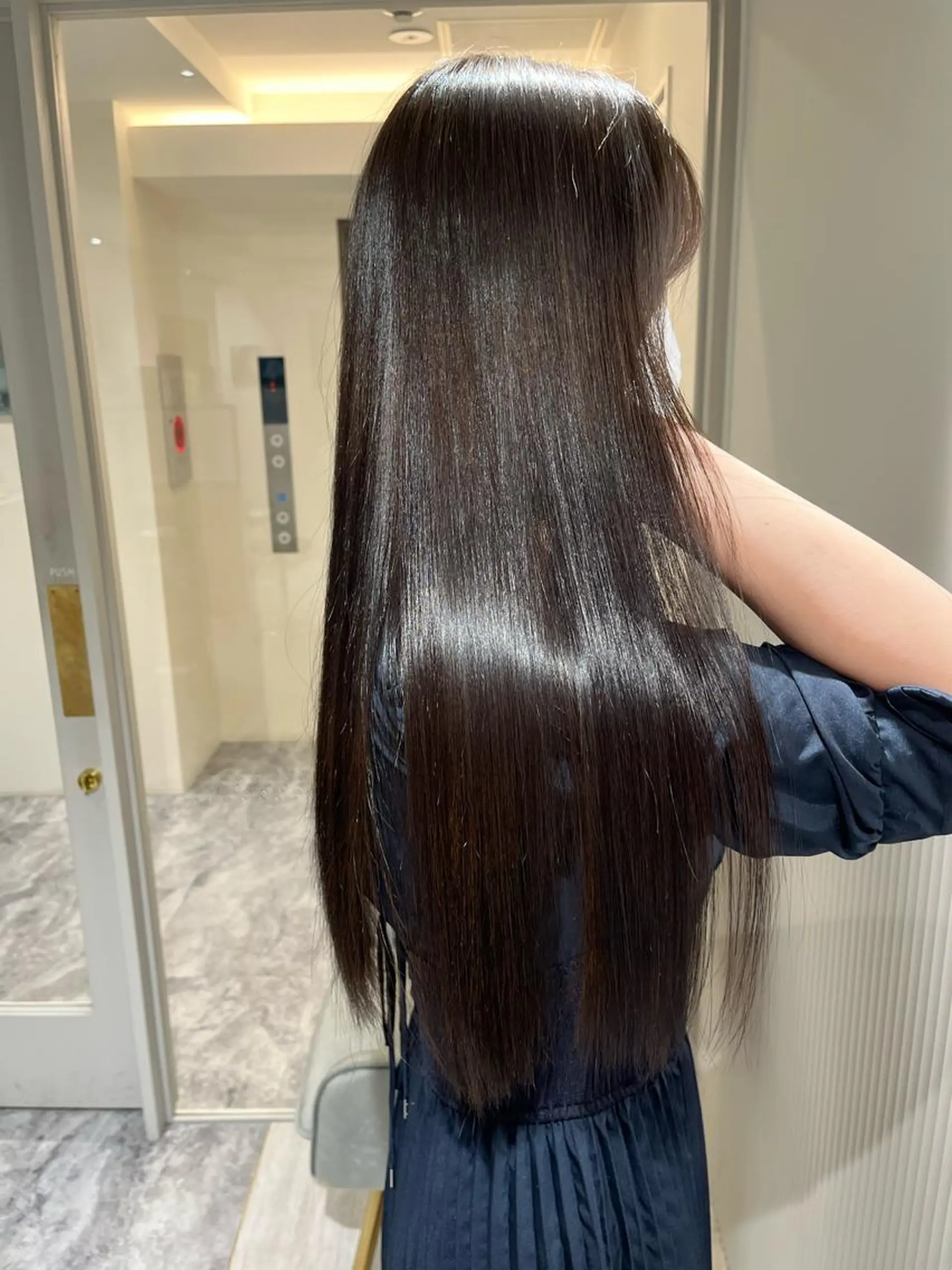 ロング 髪質改善 縮毛矯正 トリートメント 酸熱トリートメント カット ヘアカラー トリートメント 髪質改善/美髪師/ 田邊翔伍のヘアスタイル