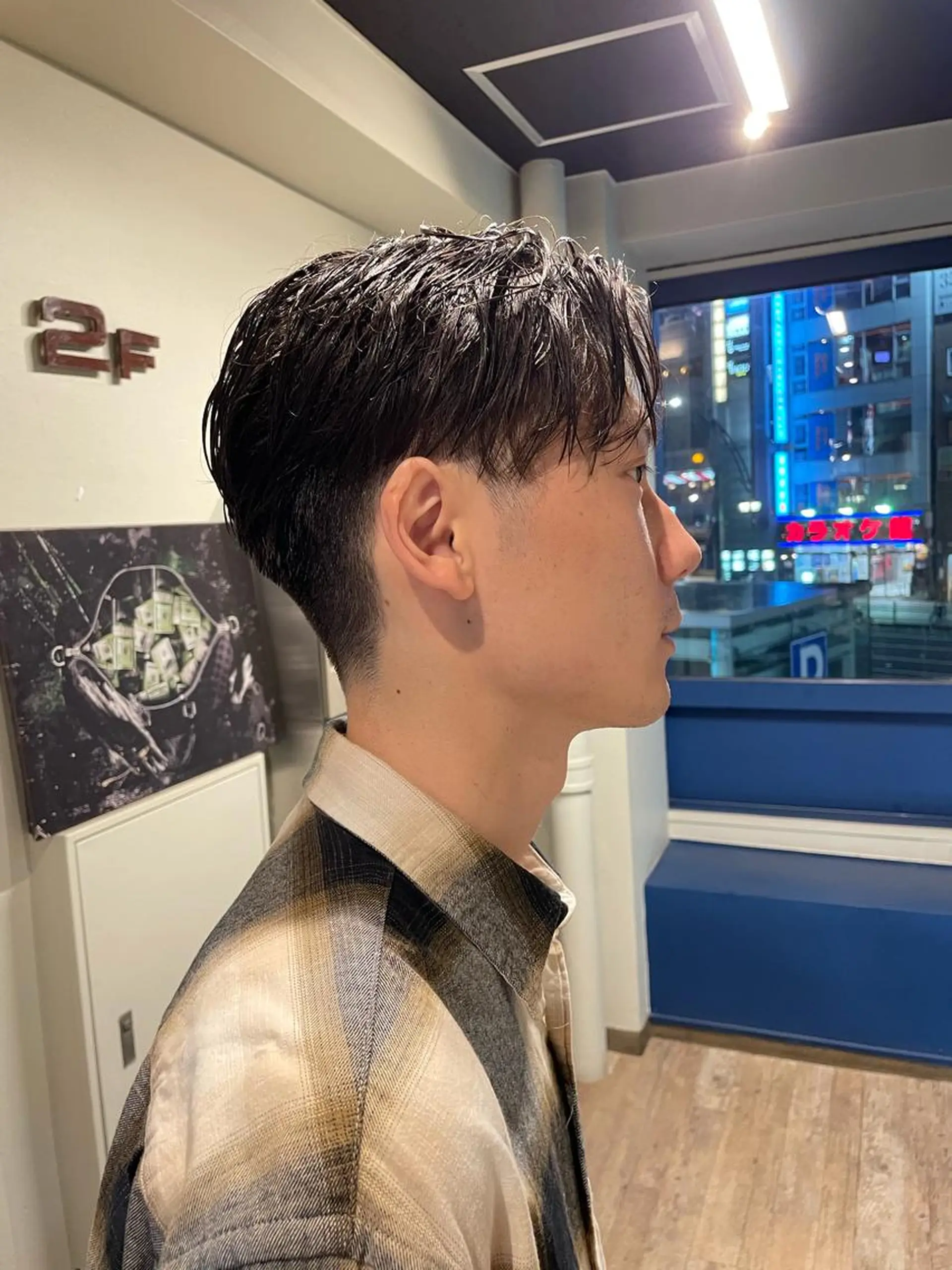 ミディアム 椿 智行のヘアスタイル