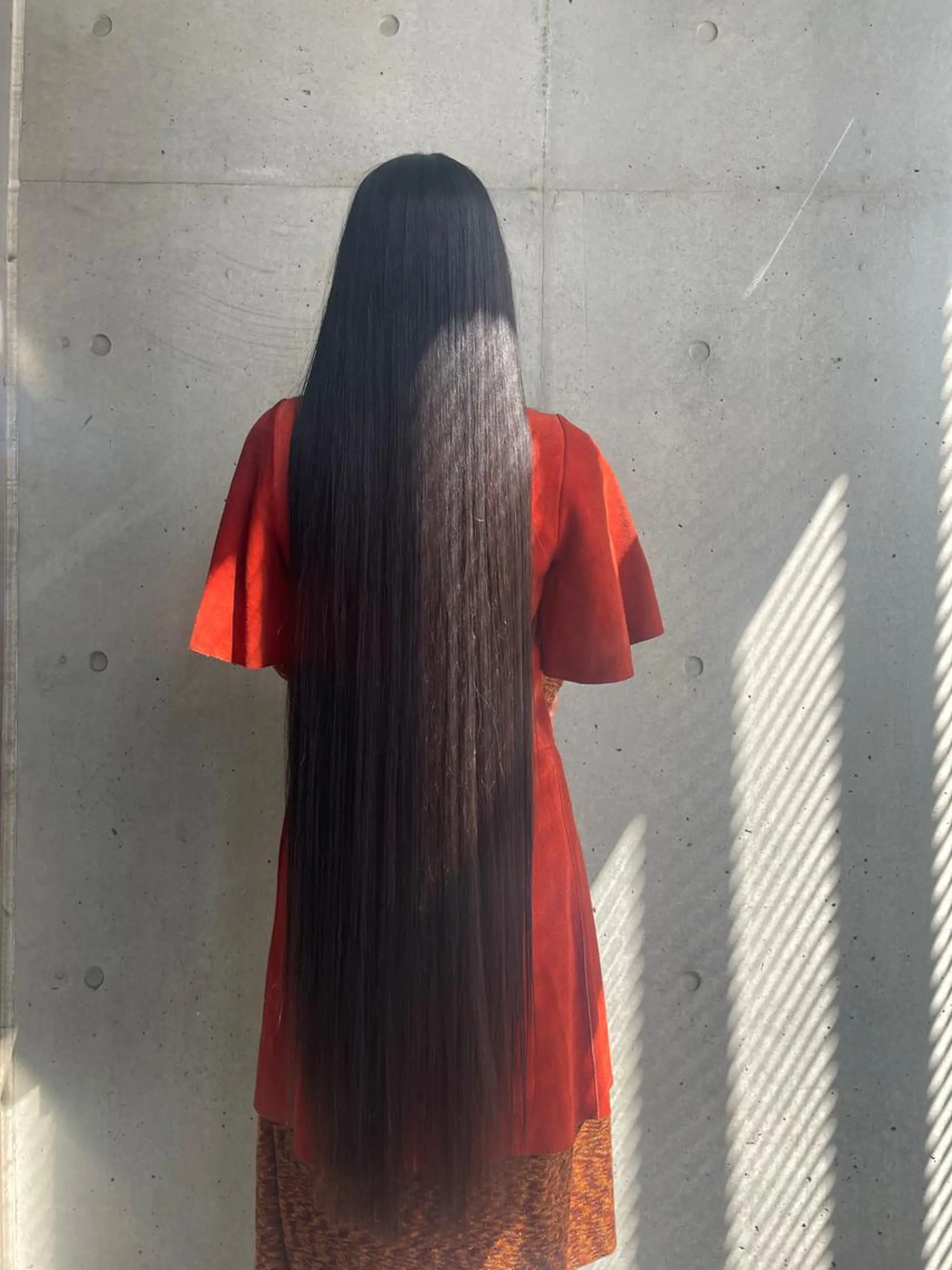 ロング 植田 能生のヘアスタイル