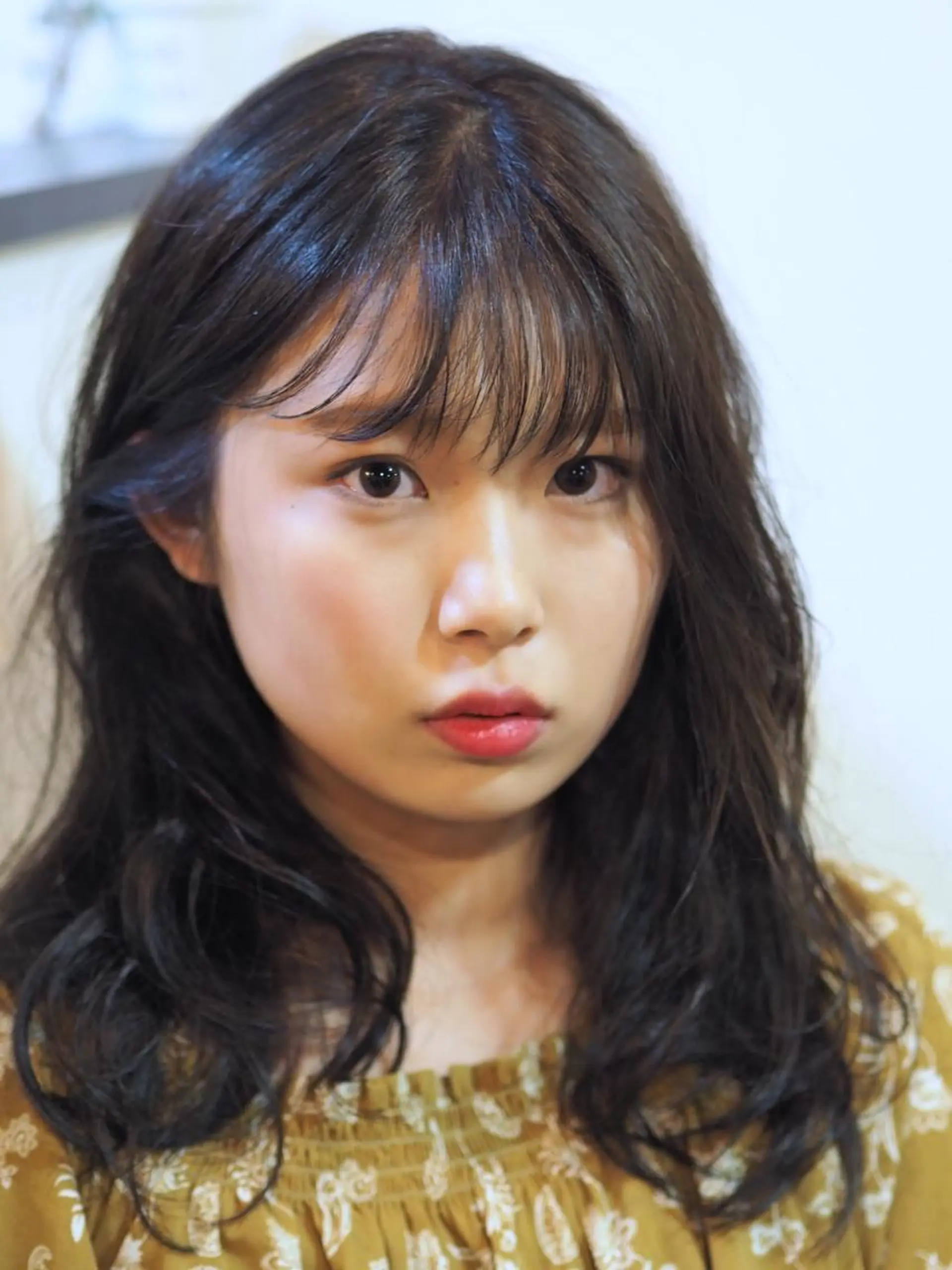 セミロング 坂本 直樹のヘアスタイル