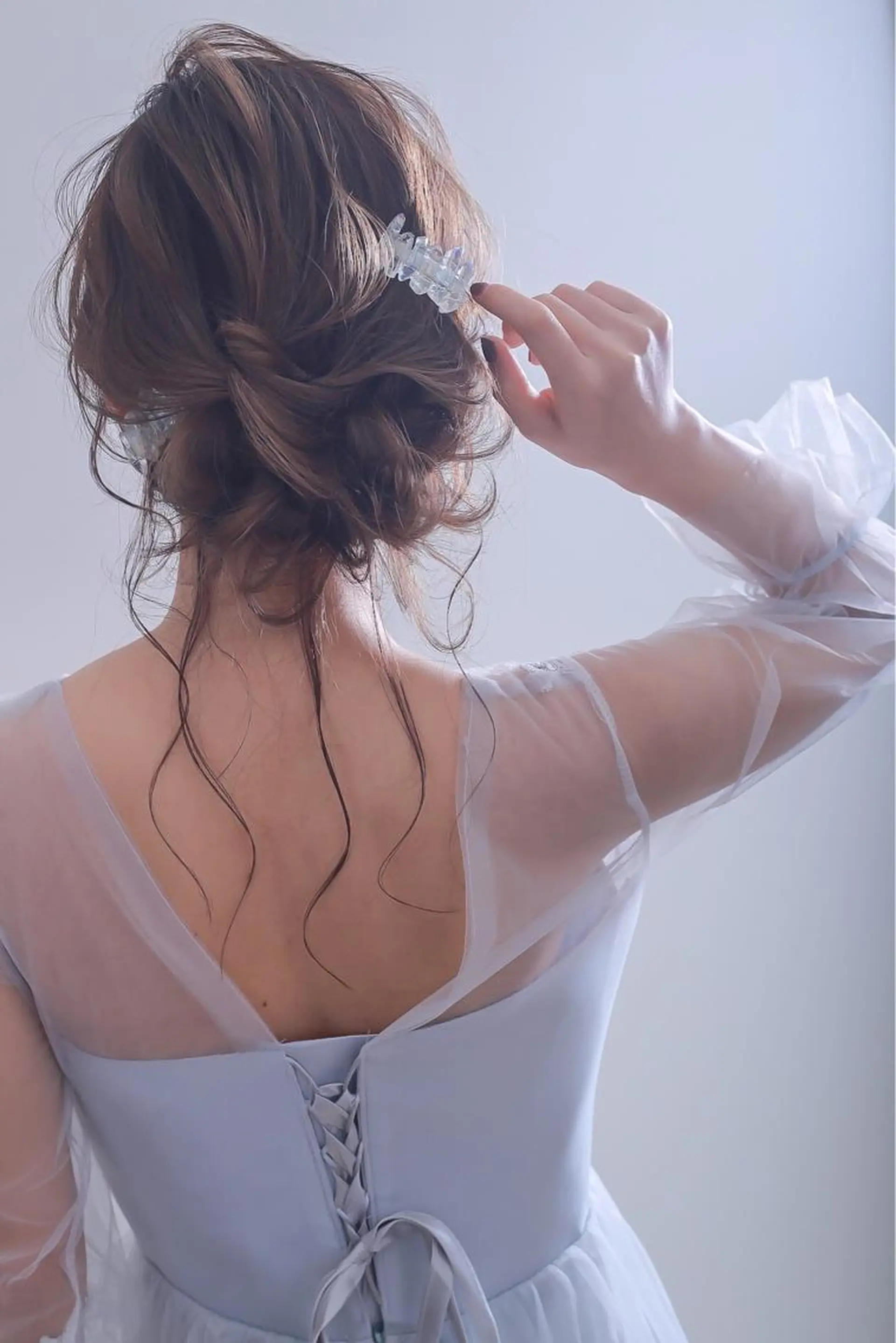 セミロング ヘアアレンジ 伊藤 裕貴のヘアスタイル