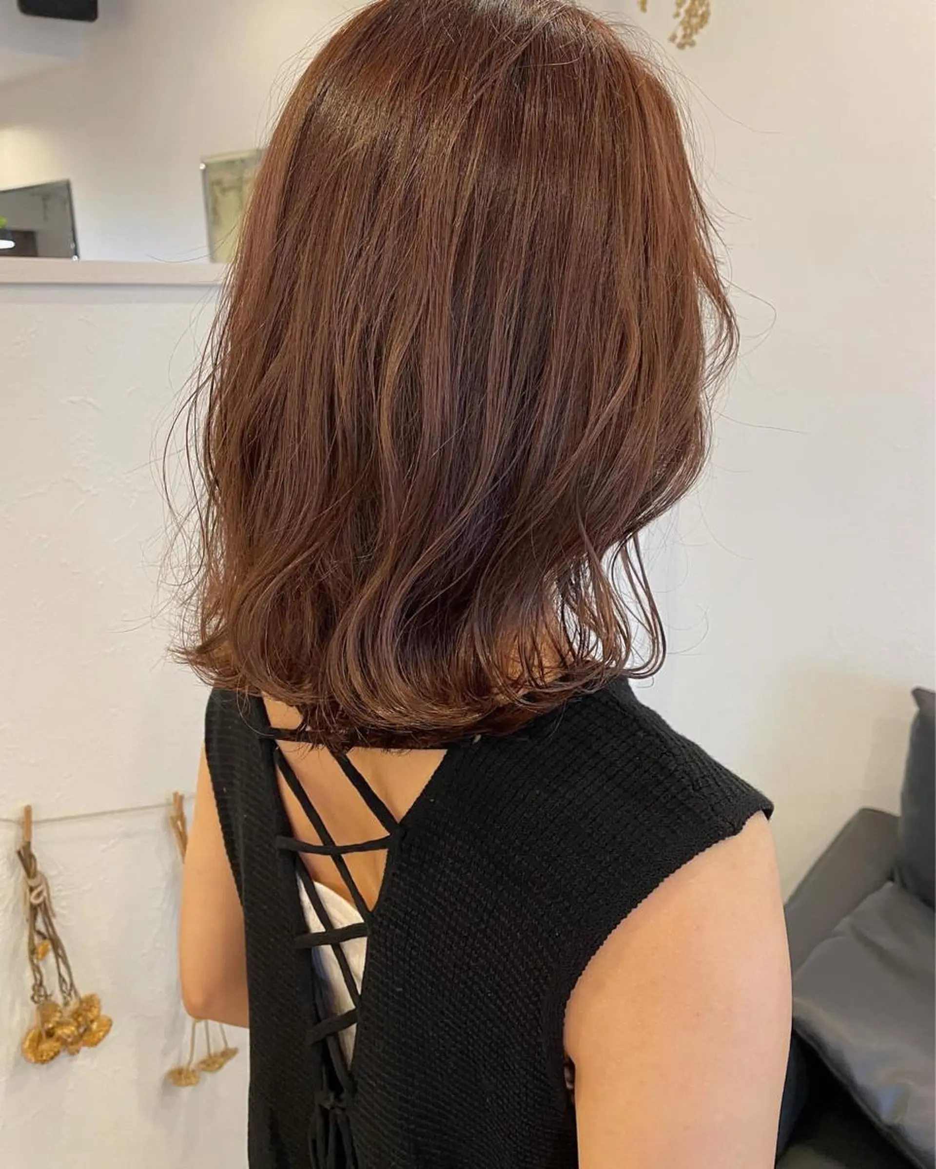 ミディアム カラー カット ヘアカラー トリートメント m ā l o.🌷 サカモトマイコのヘアスタイル