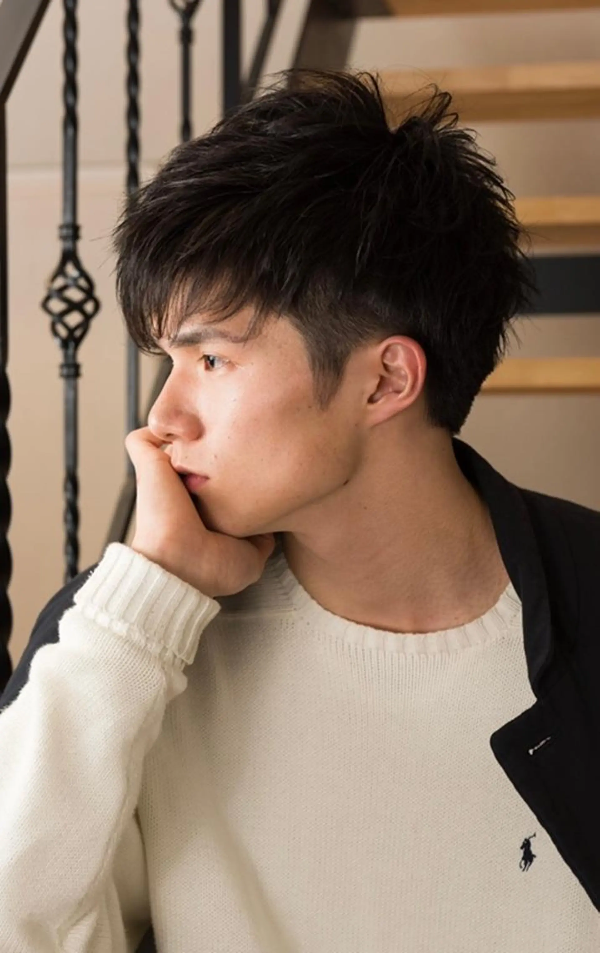 ショート メンズ マッシュ カット スローエイジング/ ダメージレス鈴木慎一のヘアスタイル