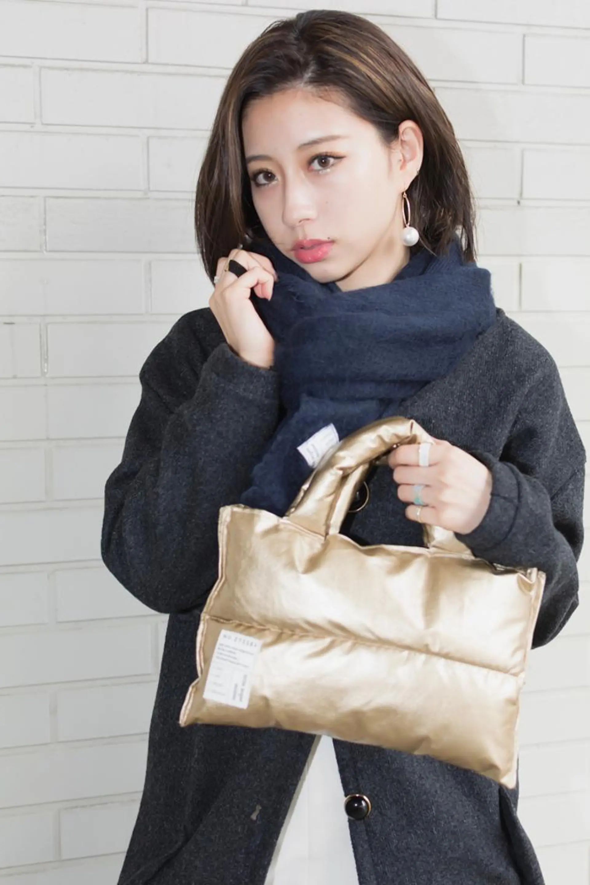 ミディアム ショートボブ ボブ 外国人風カラー ハイライト 外ハネヘア 撮影モデル 斉藤 正敏のその他イメージ