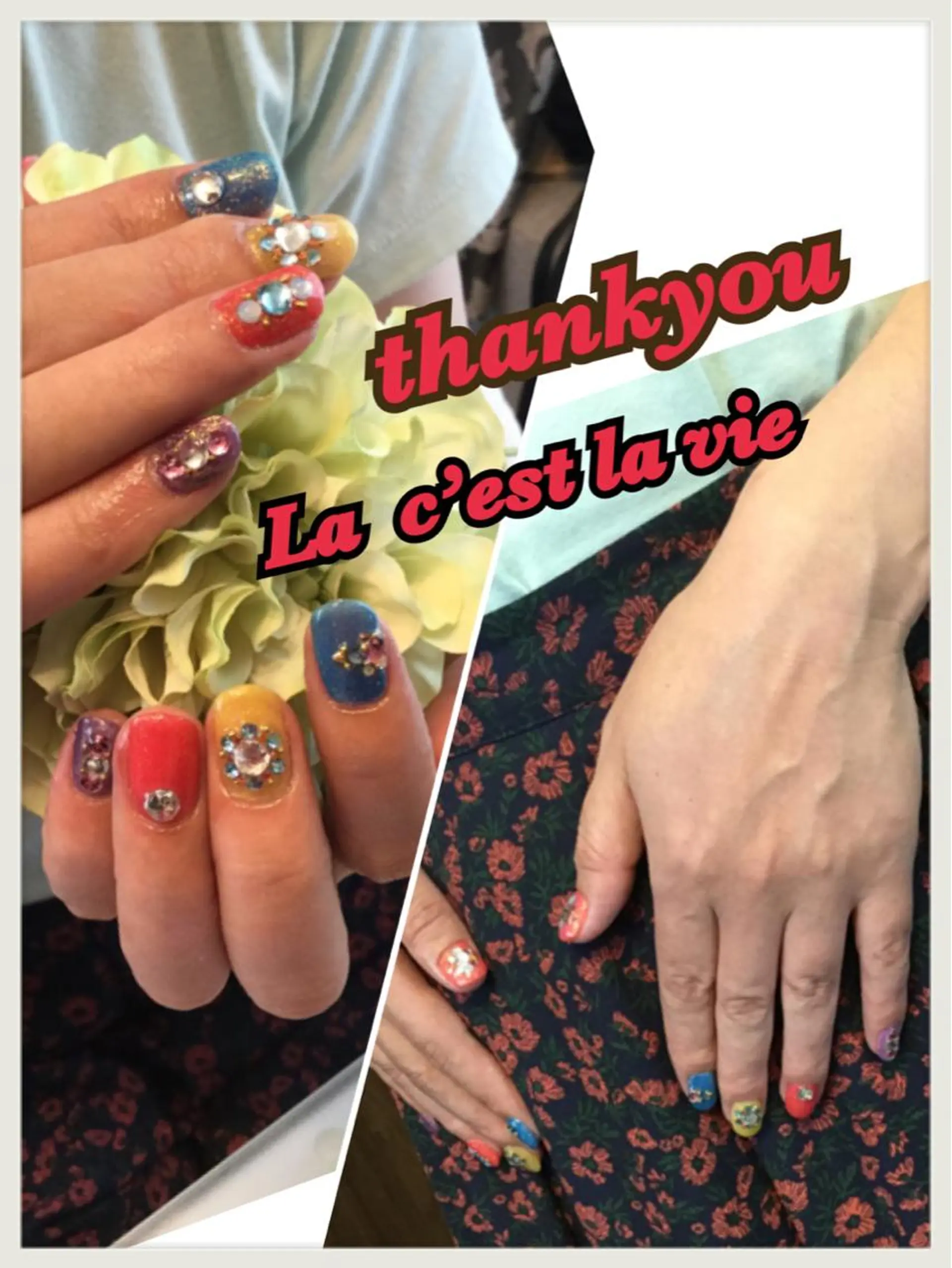 ネイル nailsalon ラセラヴィのネイルデザイン