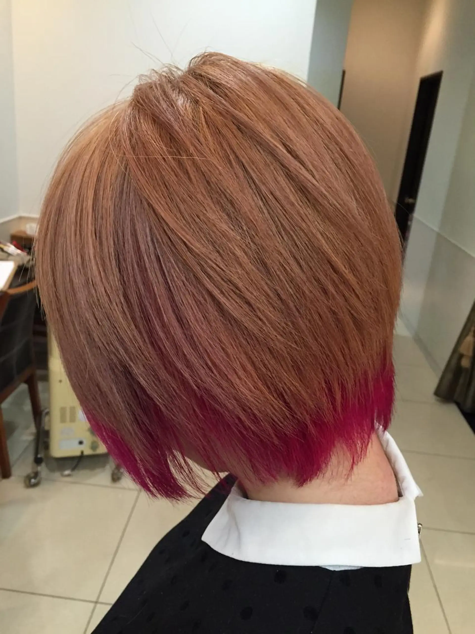 ミディアム カラー 関口 友行のヘアスタイル