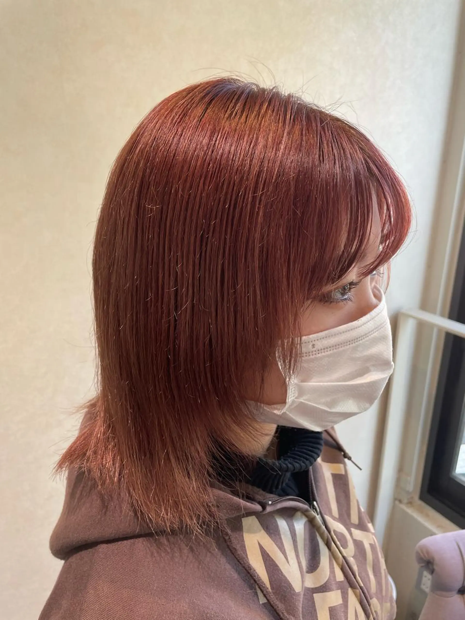 ショート カラー ヘアアレンジ ブリーチ ピンクカラー 柳井 準平のヘアスタイル