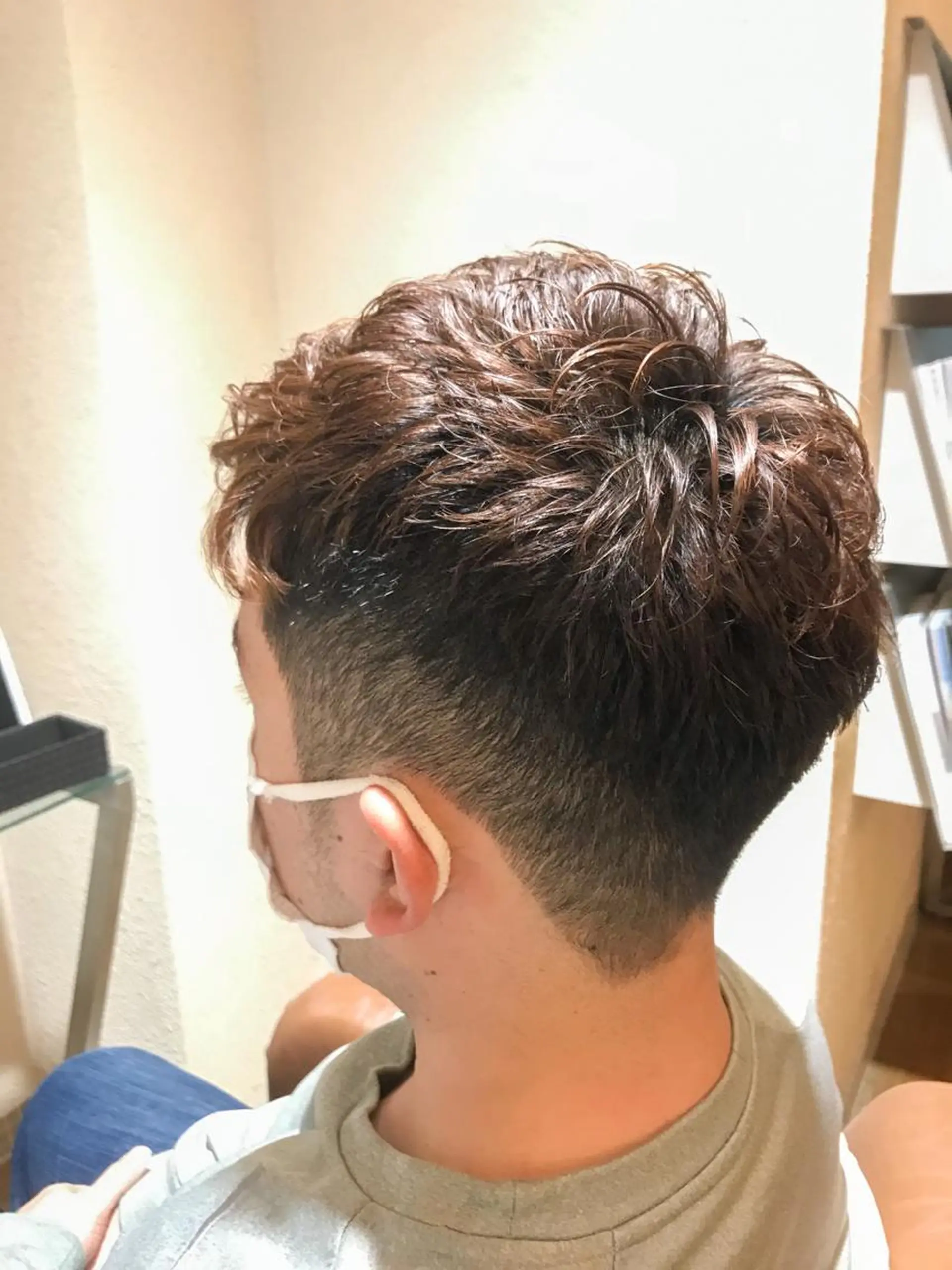 カラー メンズ 山本 大智のヘアスタイル