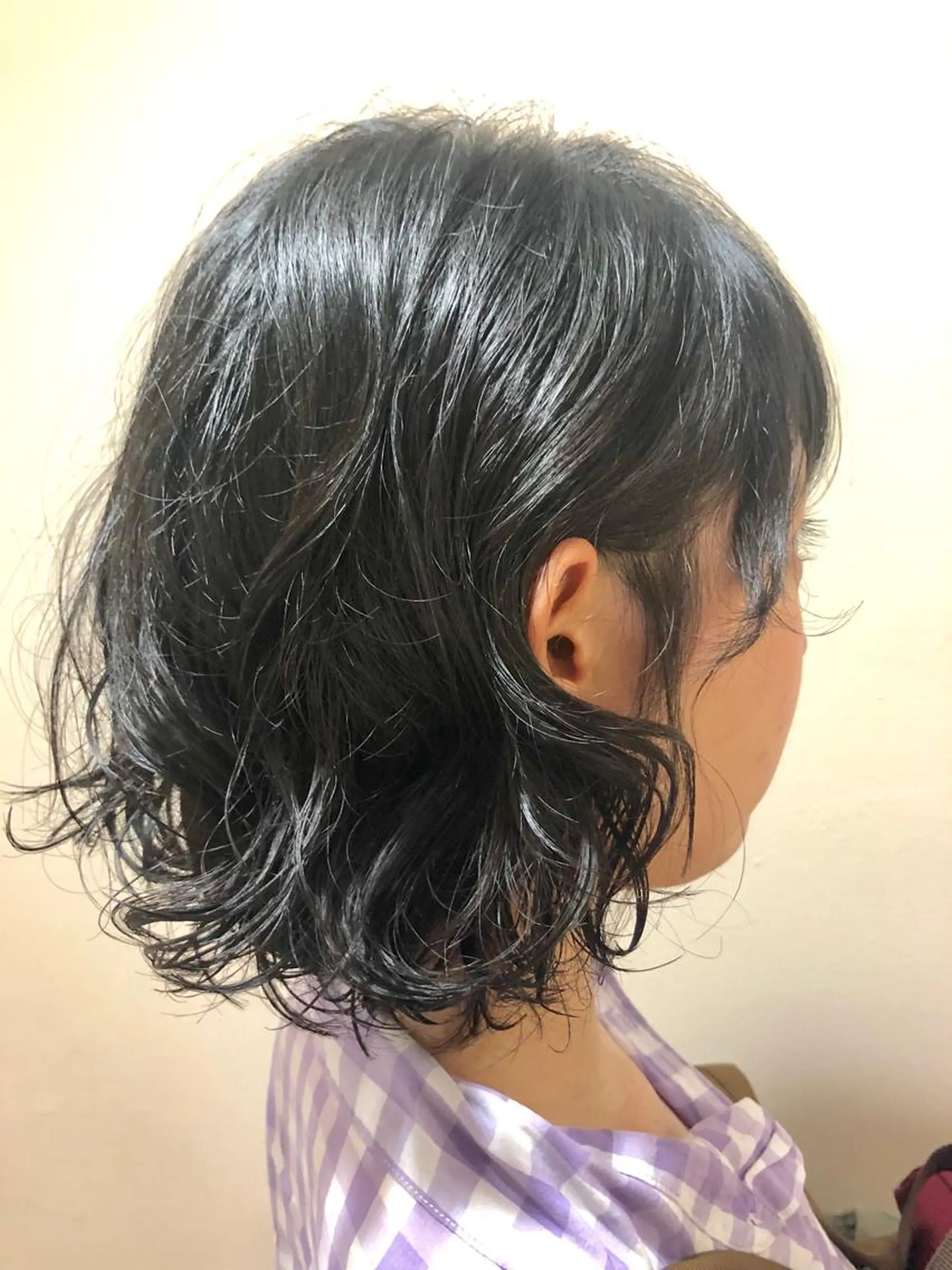 ショート パーマ 鹿取 三紗子のヘアスタイル