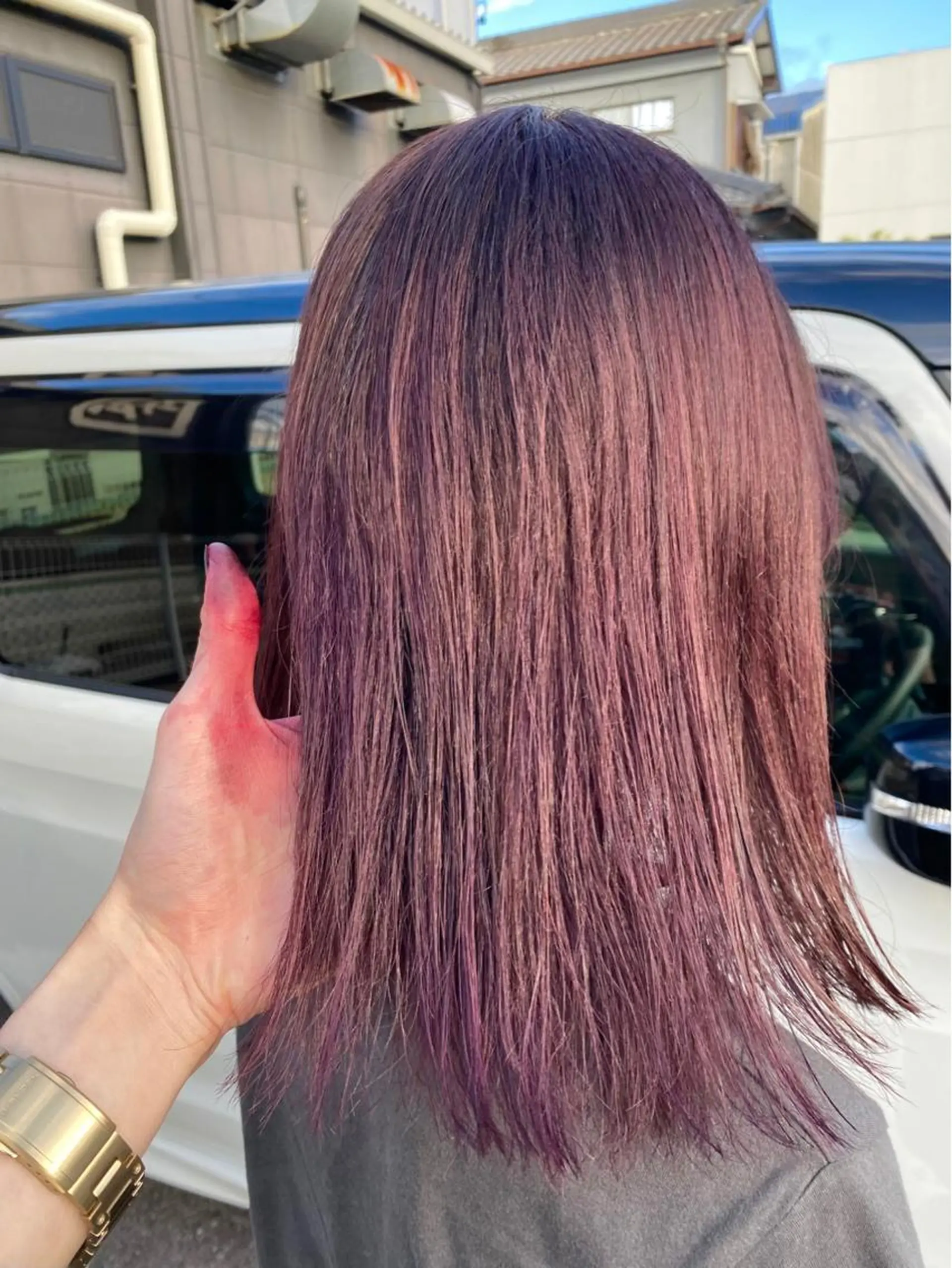 カラー SALOWIN栄 高須大貴のヘアスタイル