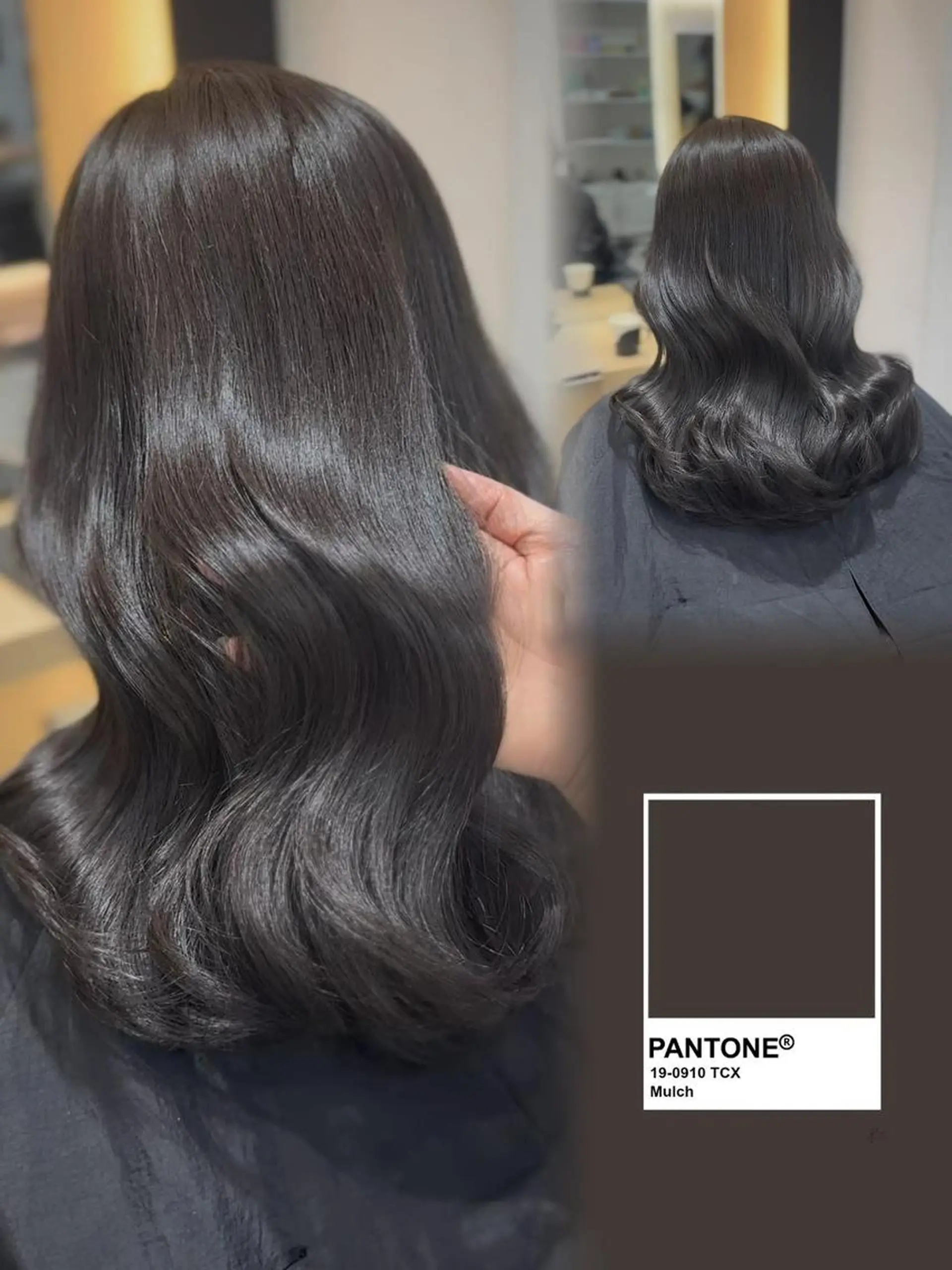ミディアム カラー L.E.M 仙台のヘアスタイル