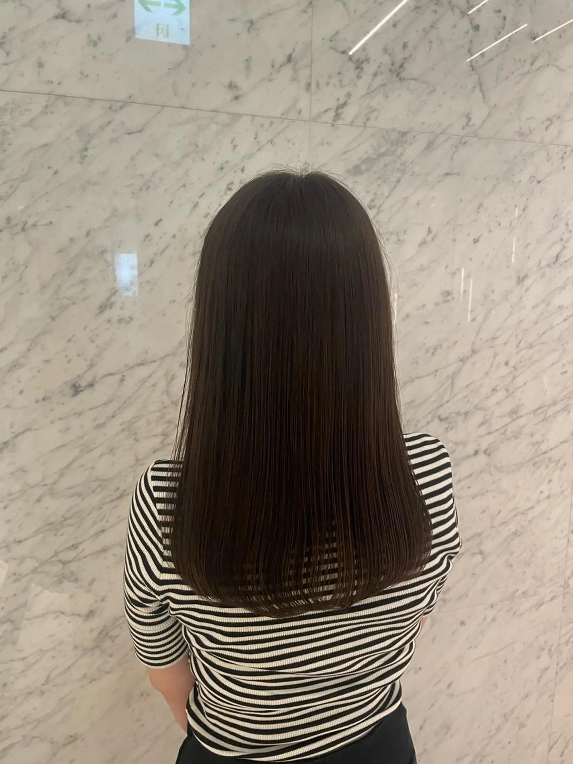 セミロング カラー 透明感カラー トリートメント 豊中/髪質改善/ レイヤーカットミヅキのヘアスタイル