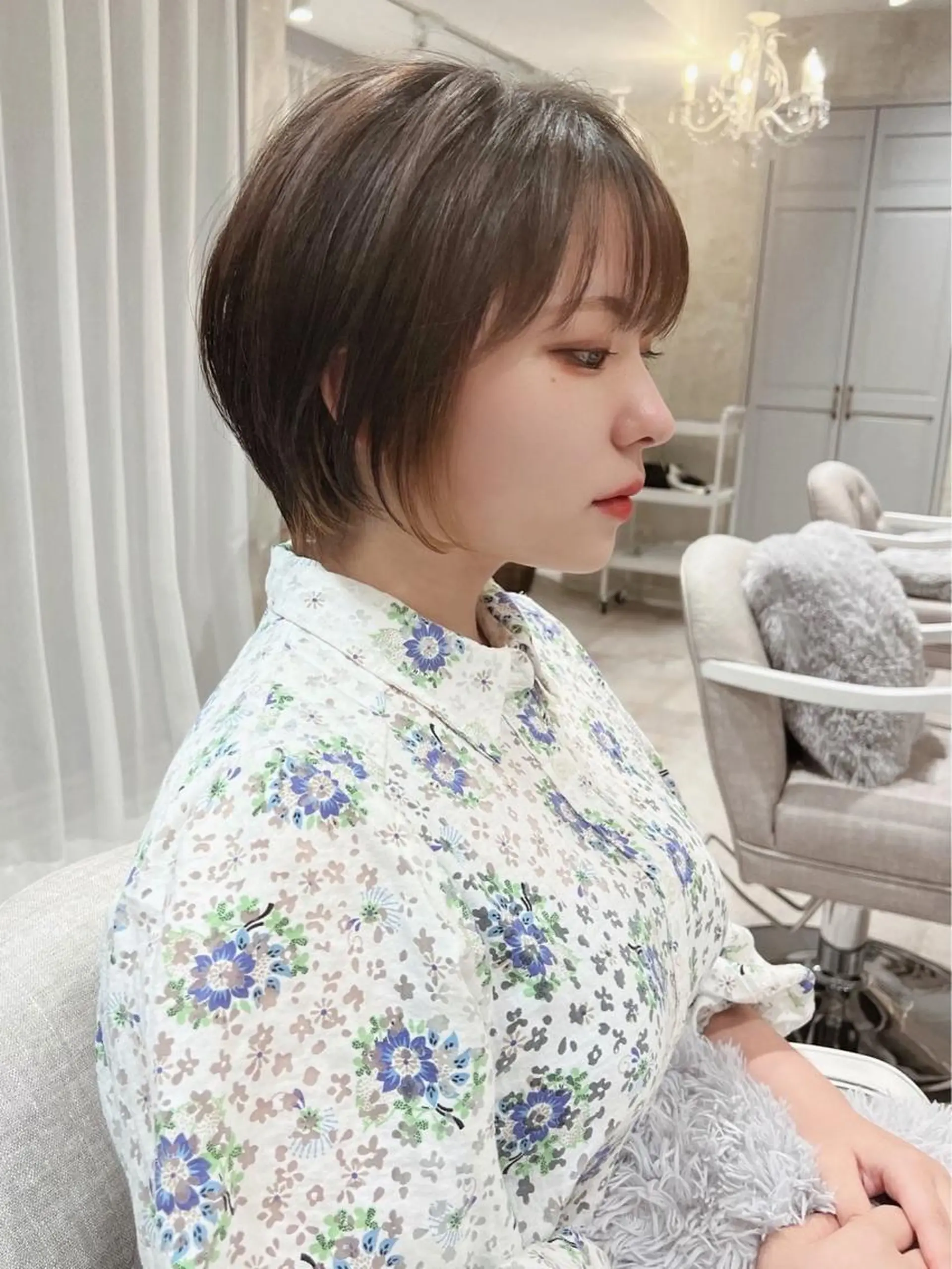 ショート 小野 明日香のヘアスタイル