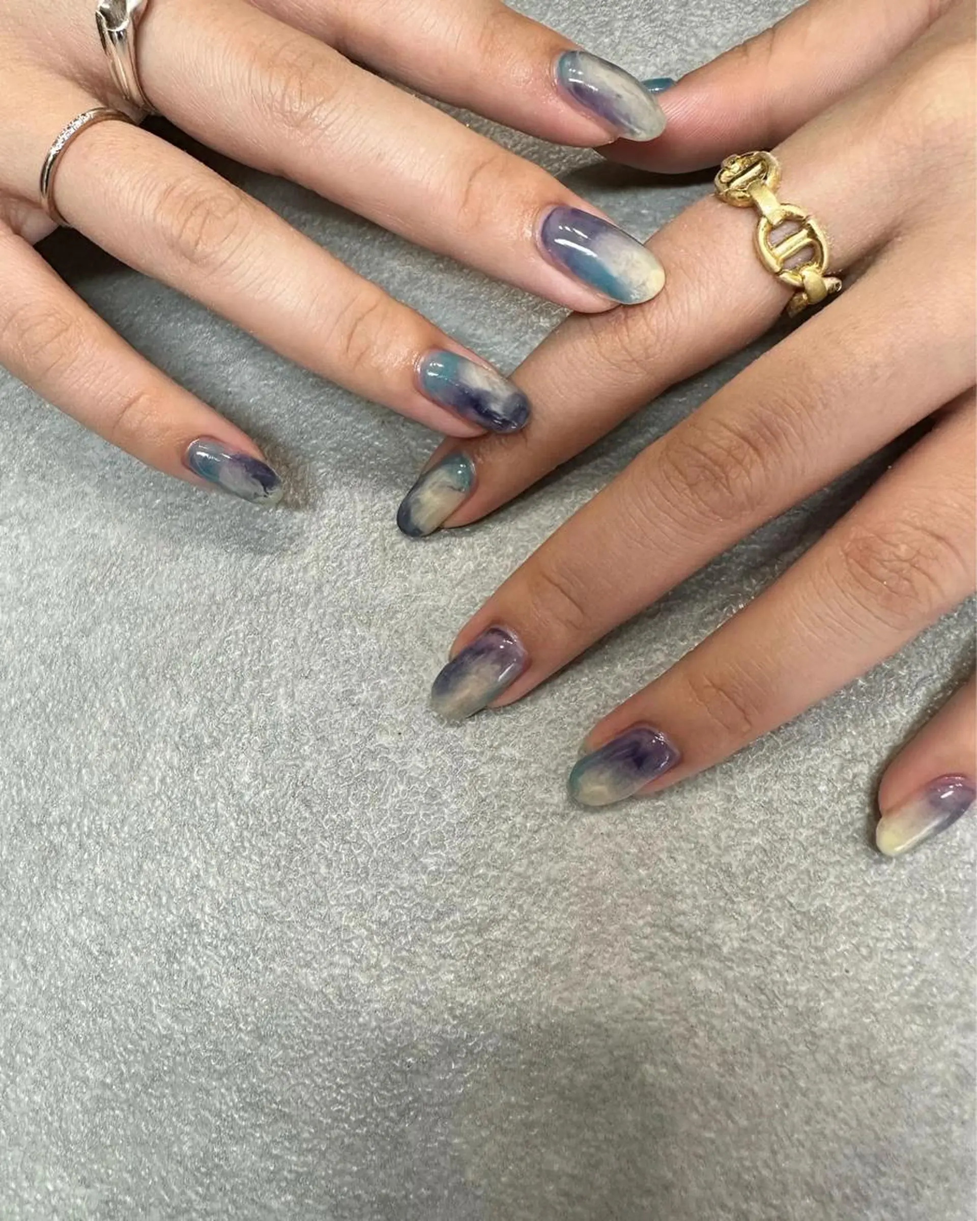 ネイル ハンドネイル フットネイル kiii.__ ✴︎*のネイルデザイン