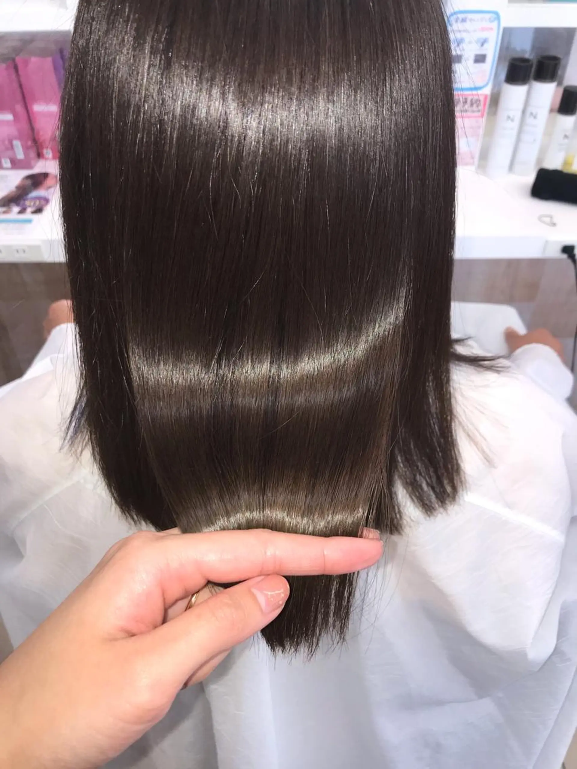 セミロング 大人可愛いをご提案✨ 宮崎　雅美のヘアスタイル