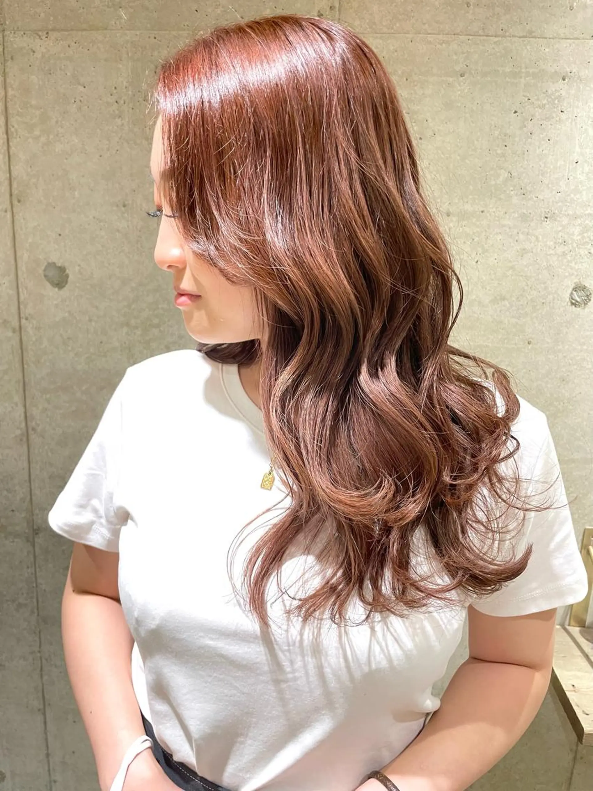 セミロング カラー ヘアカラー トリートメント ハイライトが 得意なニキです😊のヘアスタイル