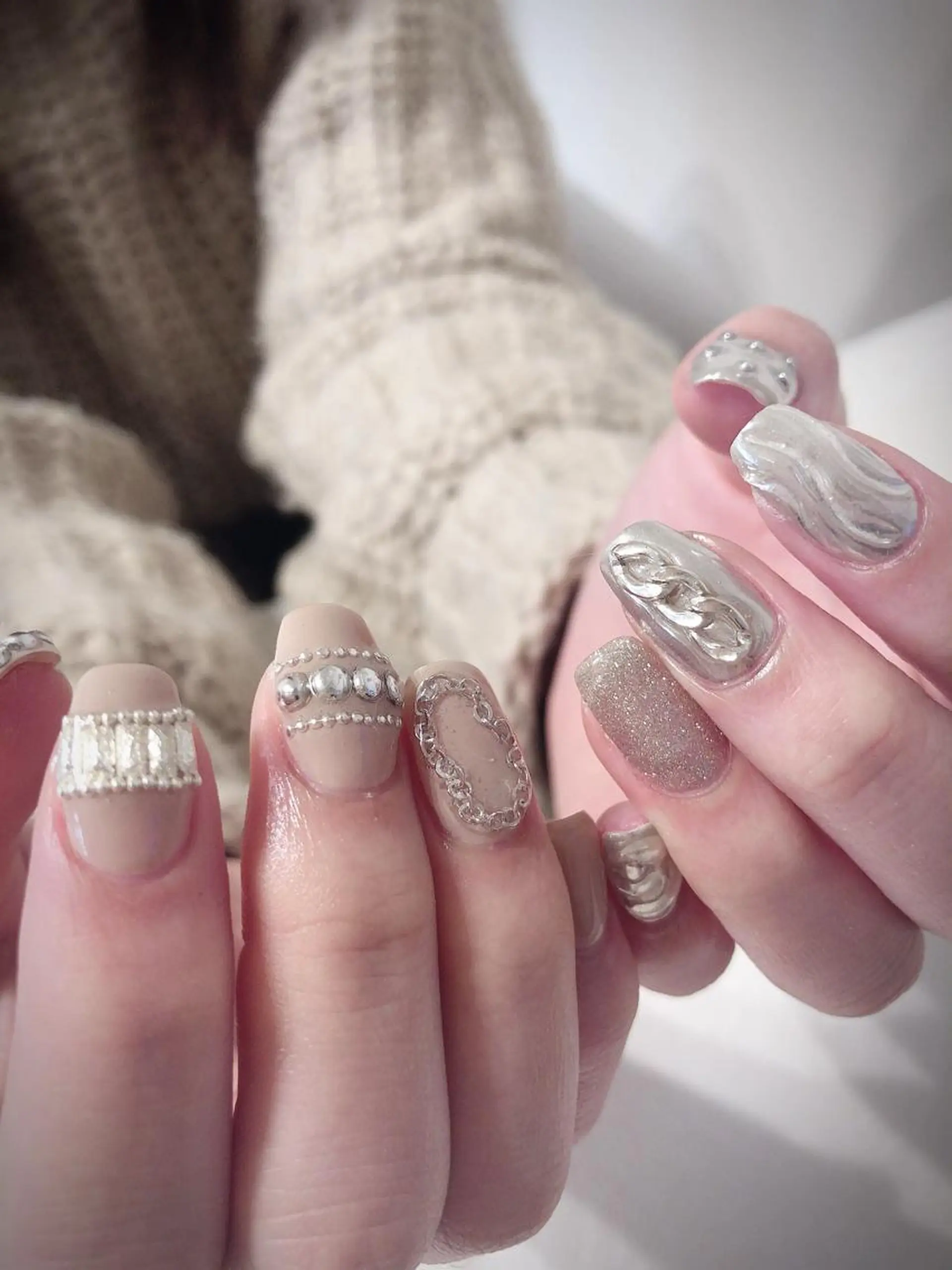 ネイル ニュアンスネイル ハンドネイル * haruのネイルデザイン