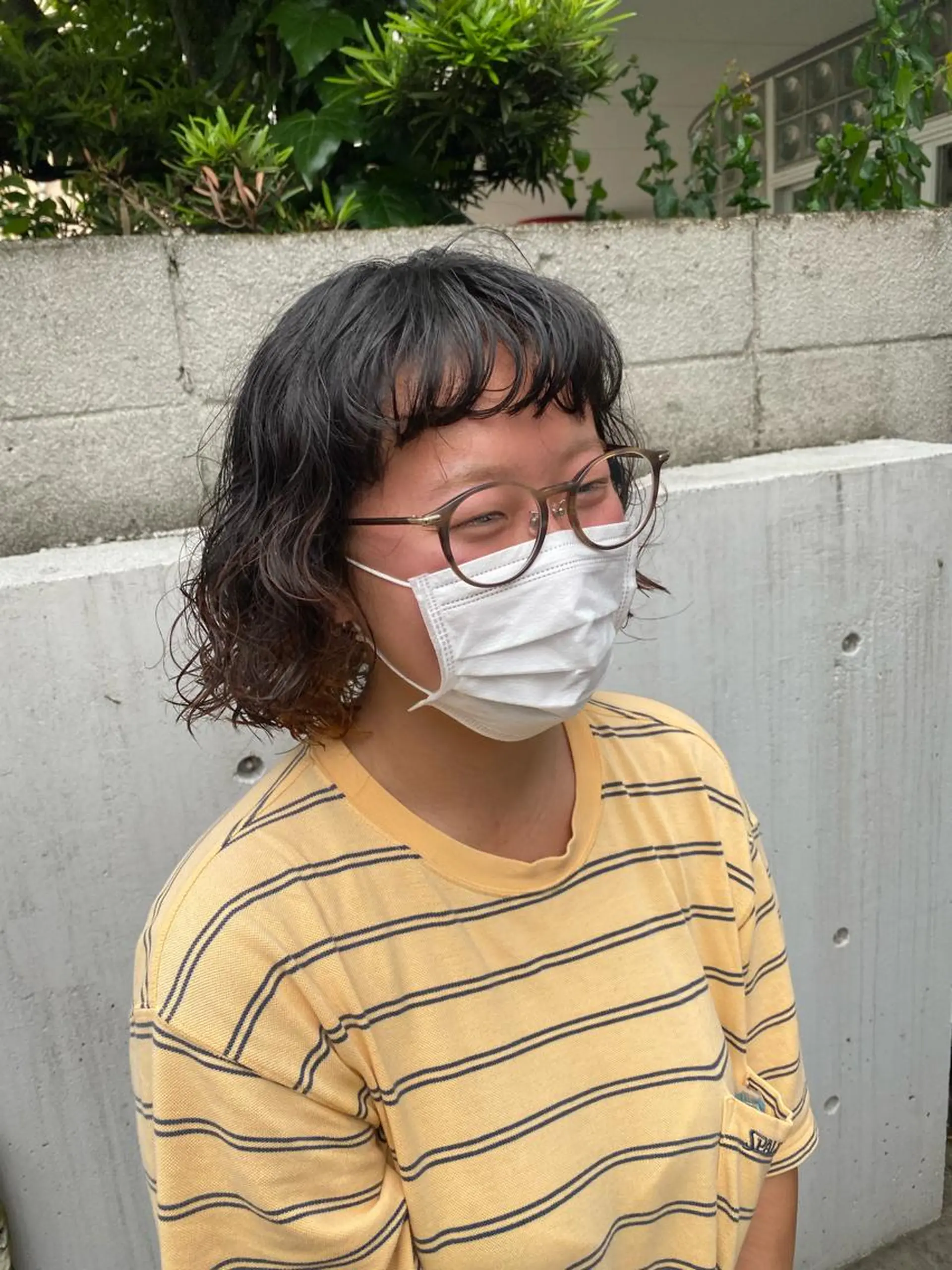 ミディアム パーマ お任せヘア☘️☘️ 及川渚のヘアスタイル