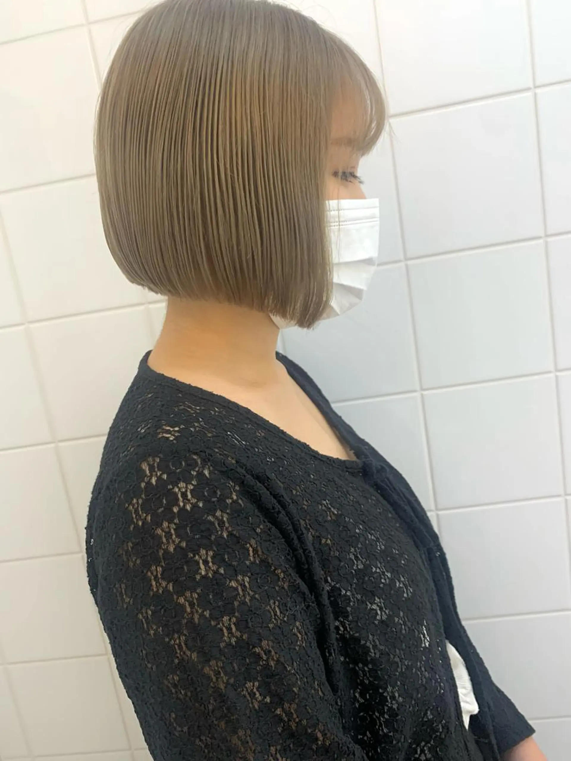 ショート カラー ヘアアレンジ 🧨ブリーチー×ボブ レイヤー💎じゅえるのヘアスタイル