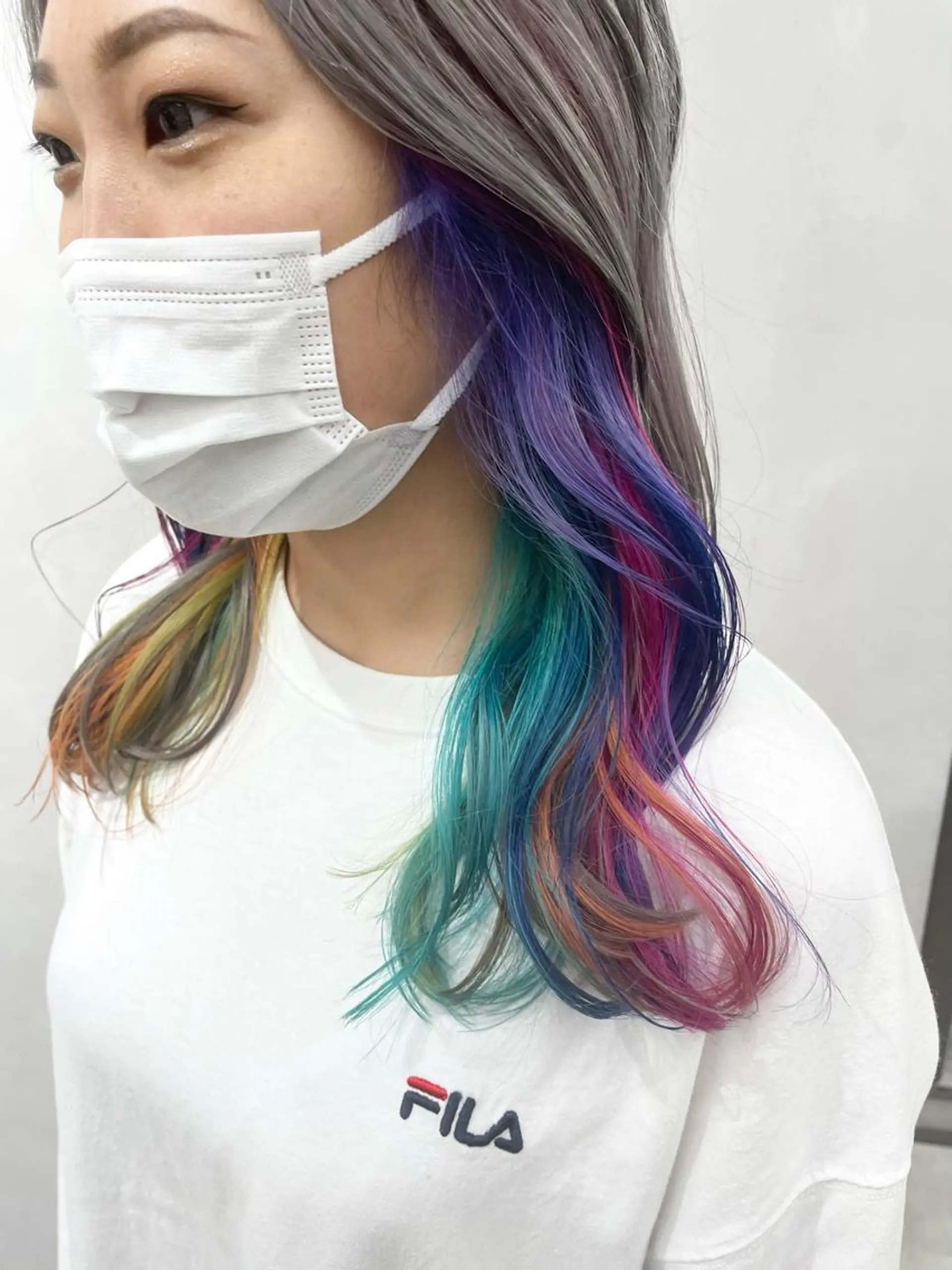 セミロング カラー 🦋レイヤーカット ミドリカワ🦋のヘアスタイル