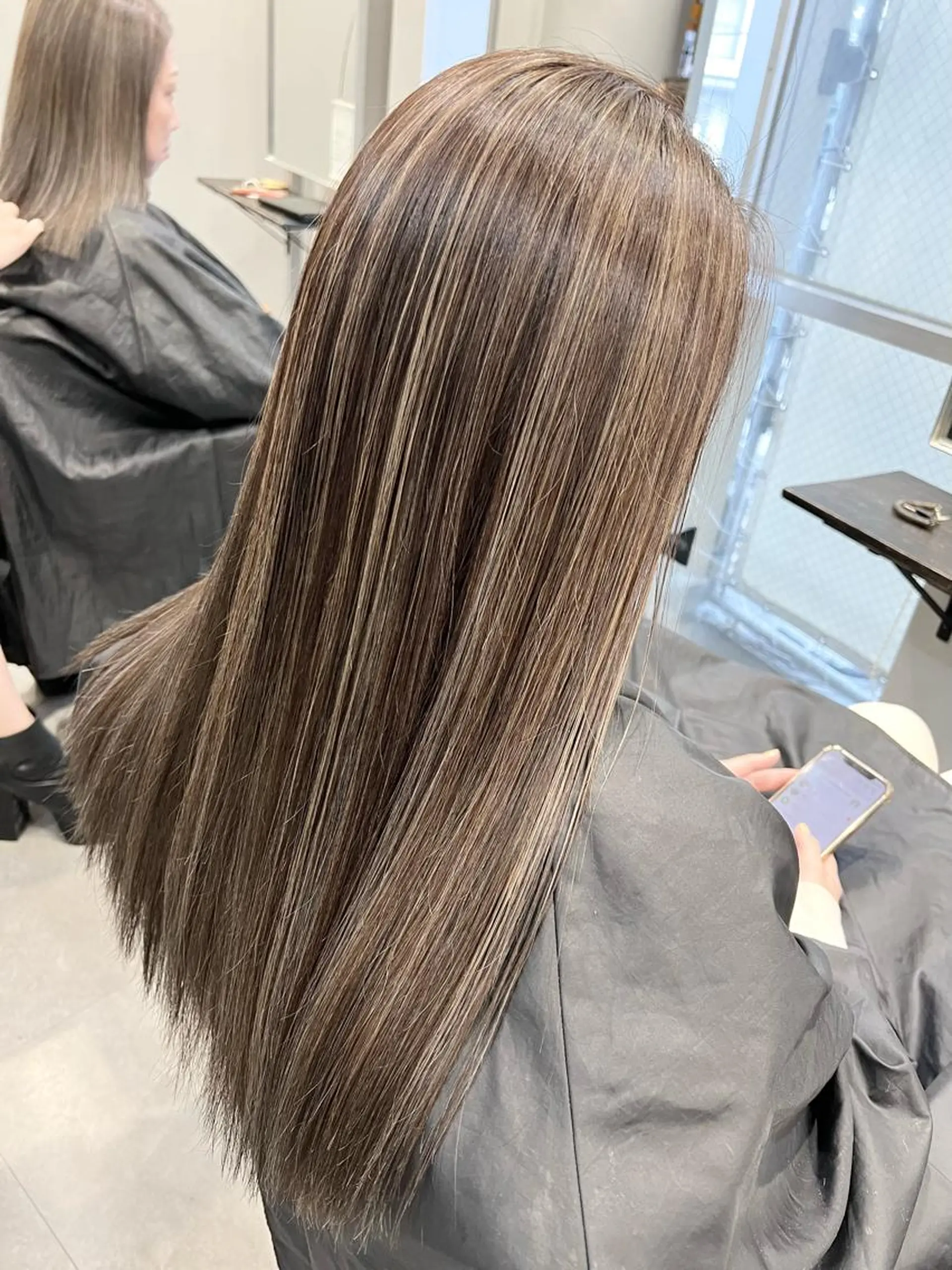 ロング ヘアカラー トリートメント KYOKO 【Bear】のヘアスタイル