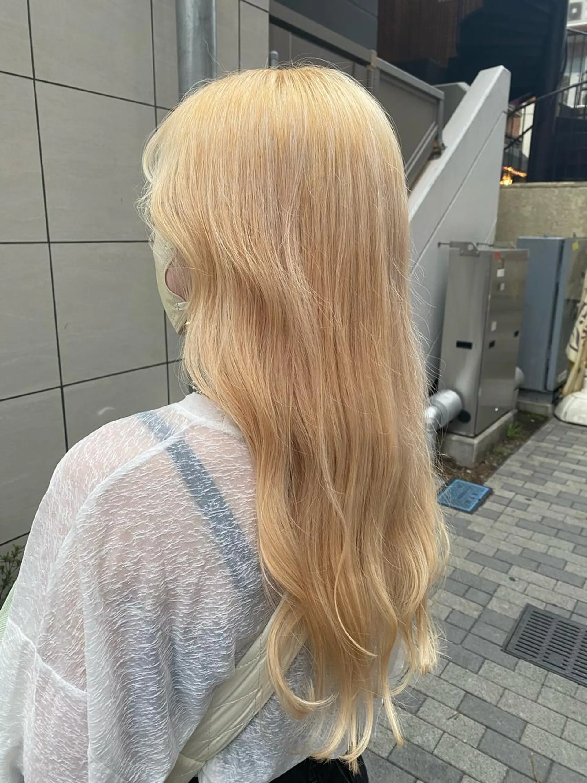 ロング ヘアカラー トリートメント 🎨デザイン🥇 美髪・艶髪　日暮千敬のヘアスタイル