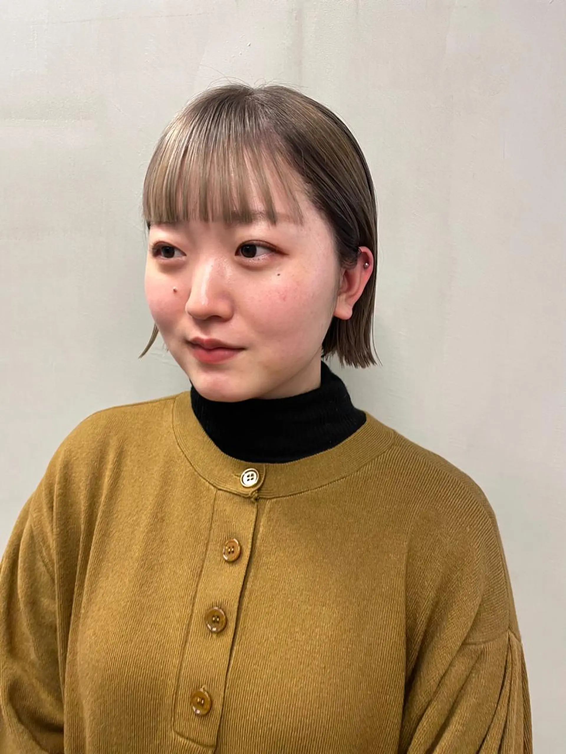 ミディアム カラー パーマ ヘアアレンジ メンズ キッズ ネイル マツエク・マツパ アイブロウ ボブ カット ヘアカラー トリートメント tatsumi/ボブ ウルフ/レイヤーのヘアスタイル